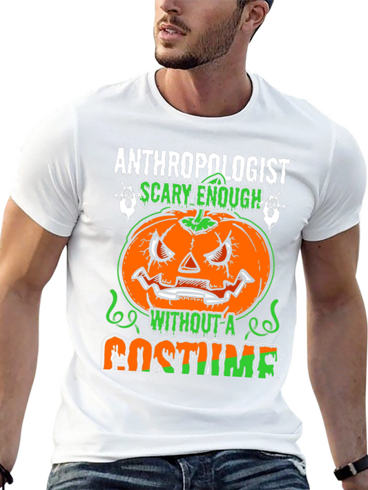 Anthropologist Halloween T-Shirt - Scary Costume Alternative