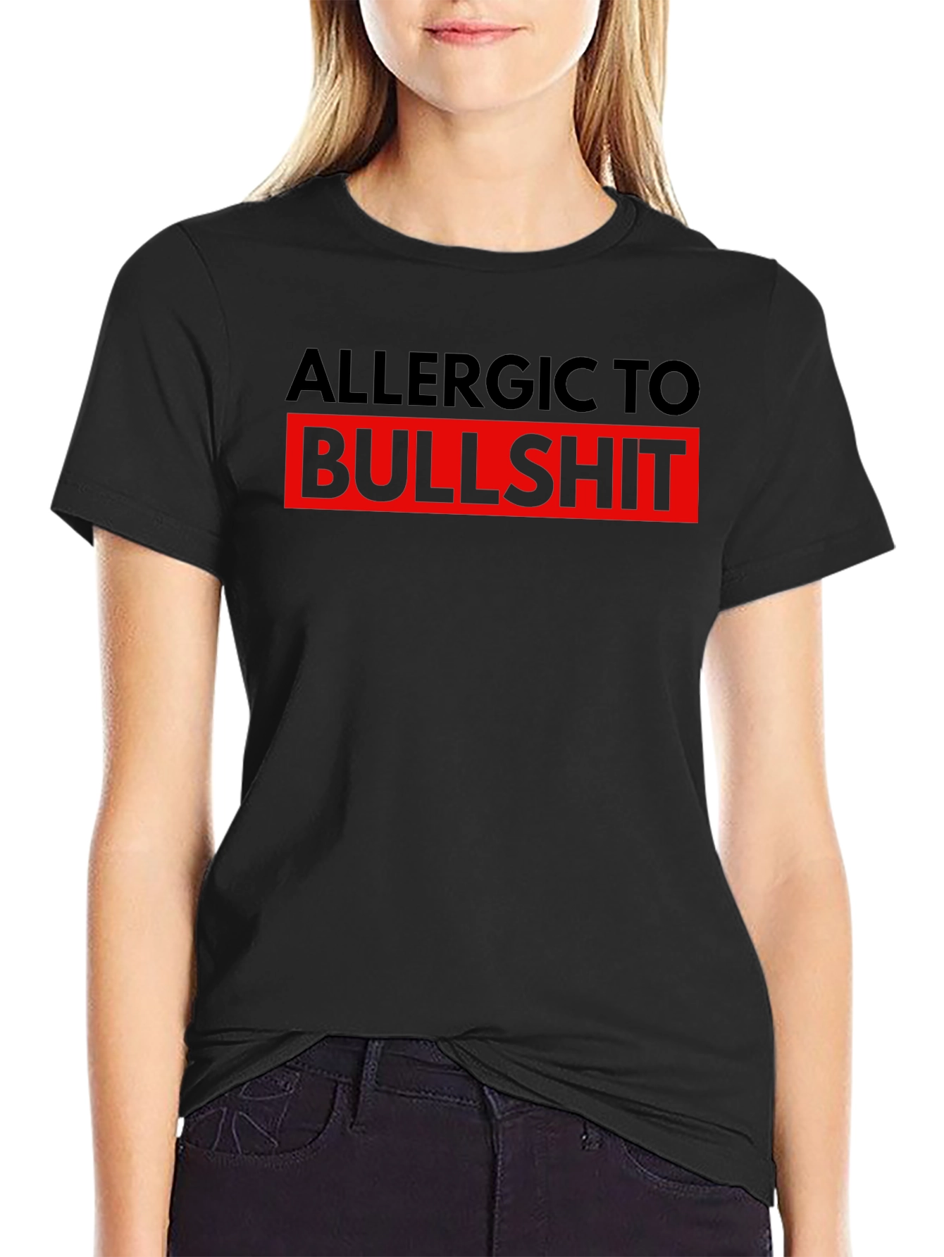 Allergic to Bullshit Graphic Tee