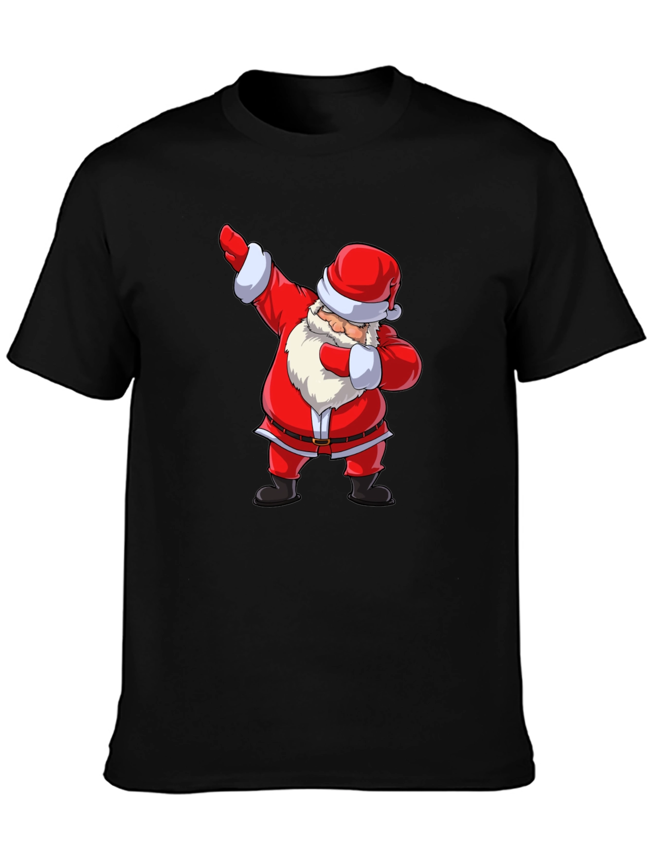 Santa Dabbing Graphic T-Shirt - Holiday Cheer
