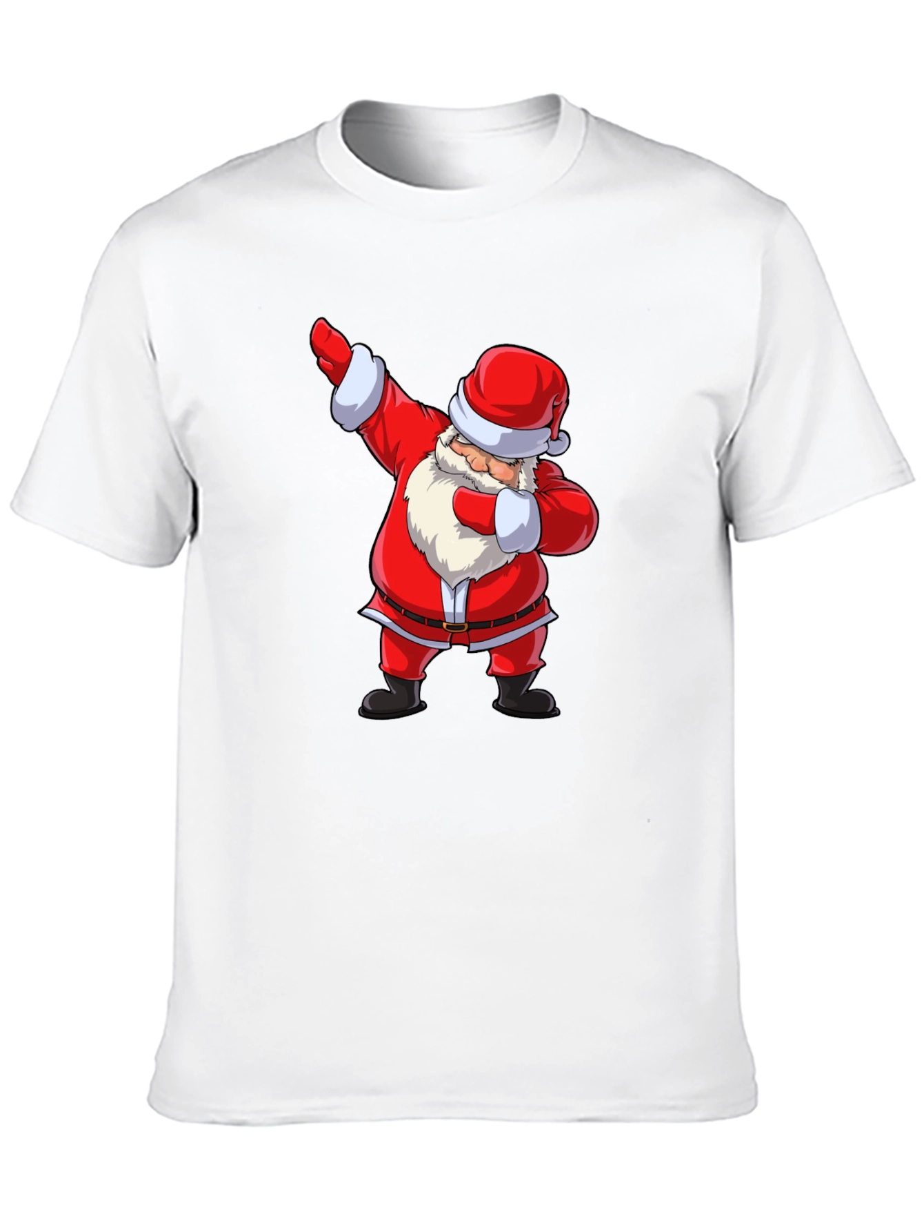 Santa Dabbing Graphic T-Shirt - Holiday Cheer
