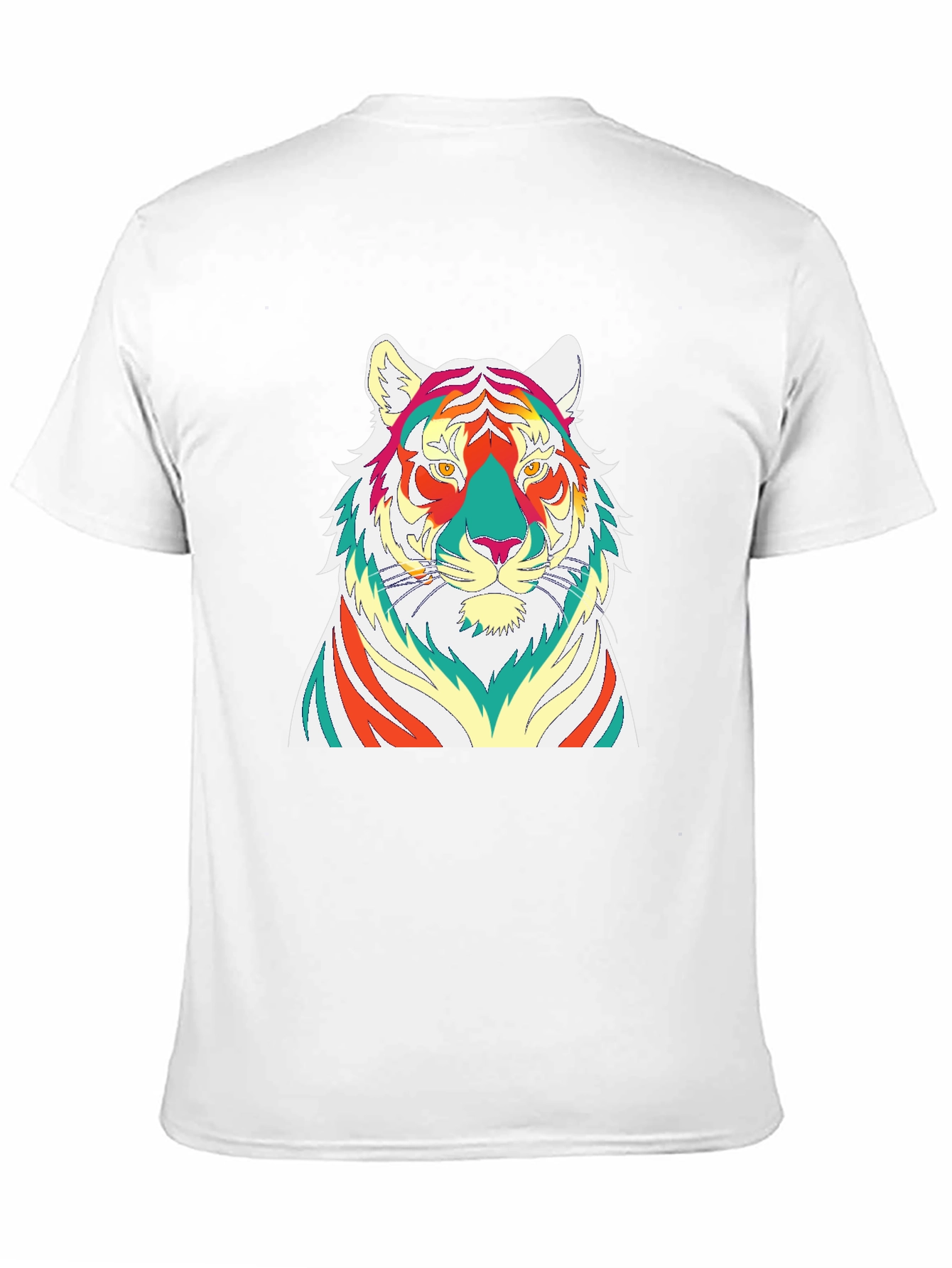 Vibrant Tiger Graphic Tee - Modern Style