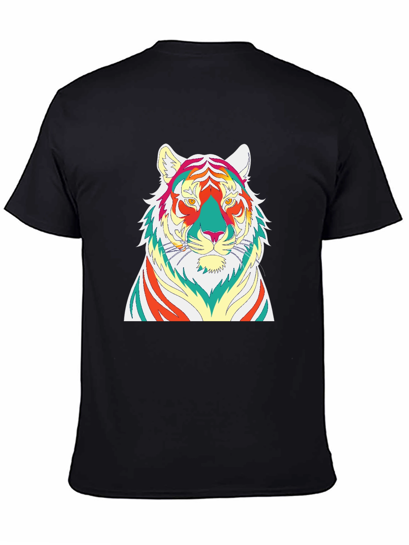 Vibrant Tiger Graphic Tee - Modern Style