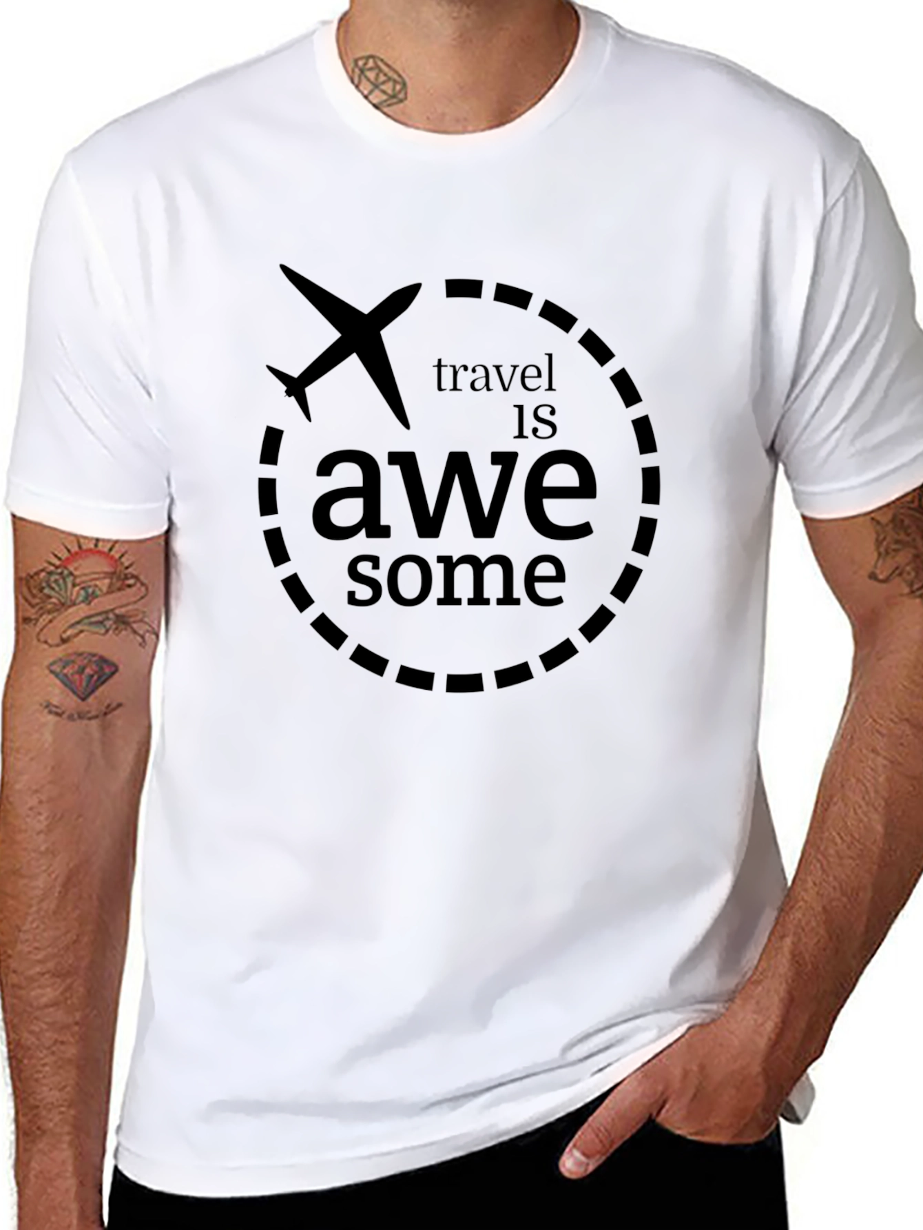 Travel is Awesome Graphic Tee