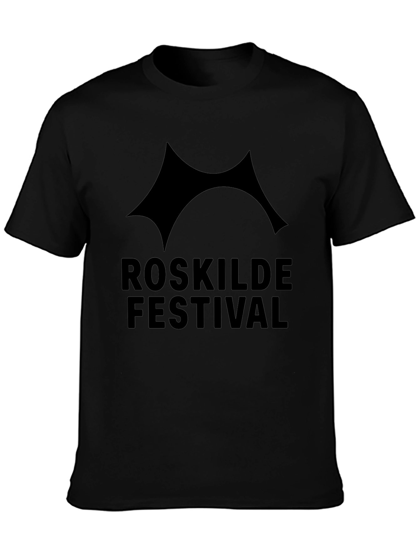 Roskilde Festival Black T-Shirt