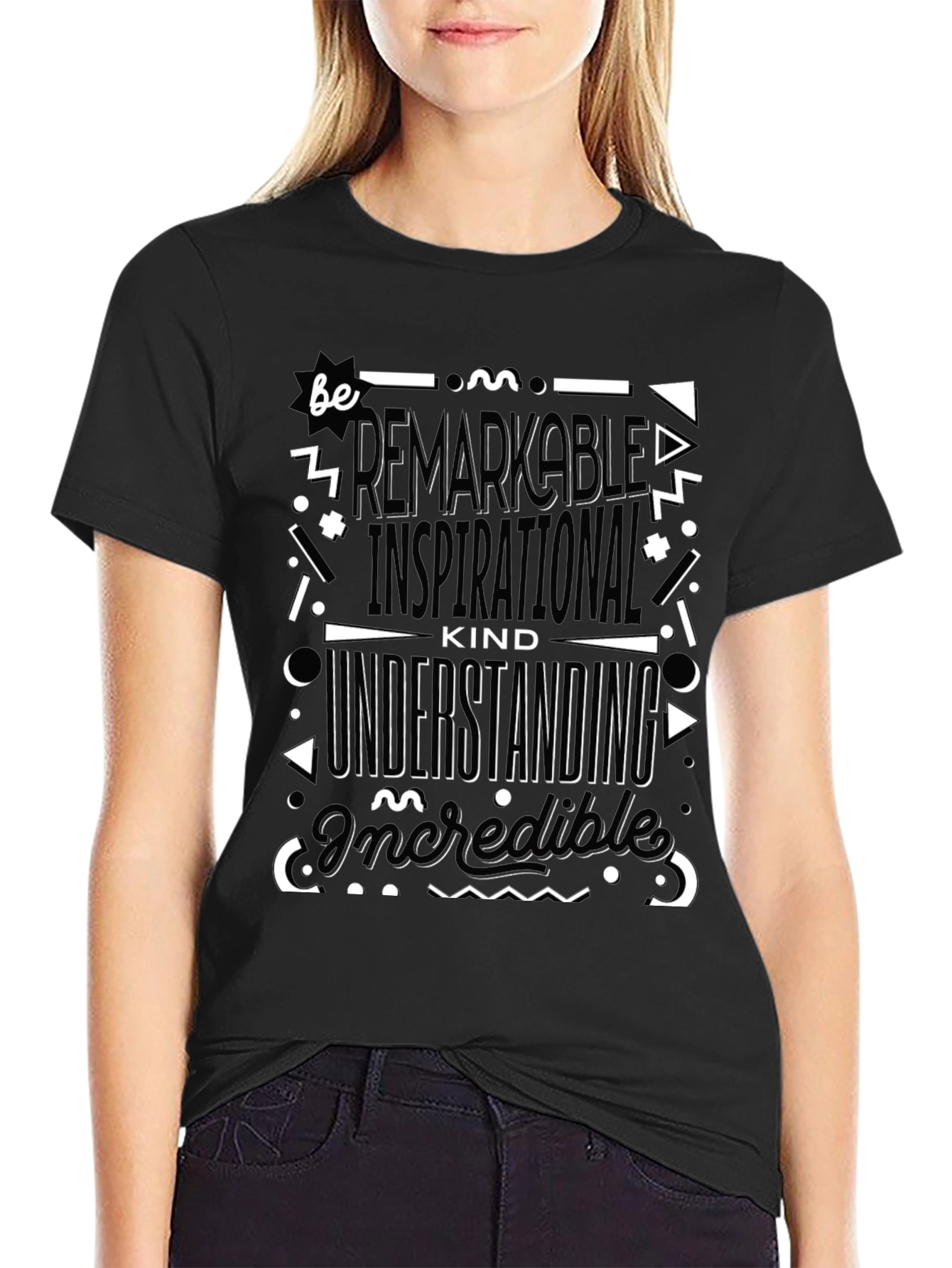 Be Remarkable T-Shirt - Inspirational Positive Tee