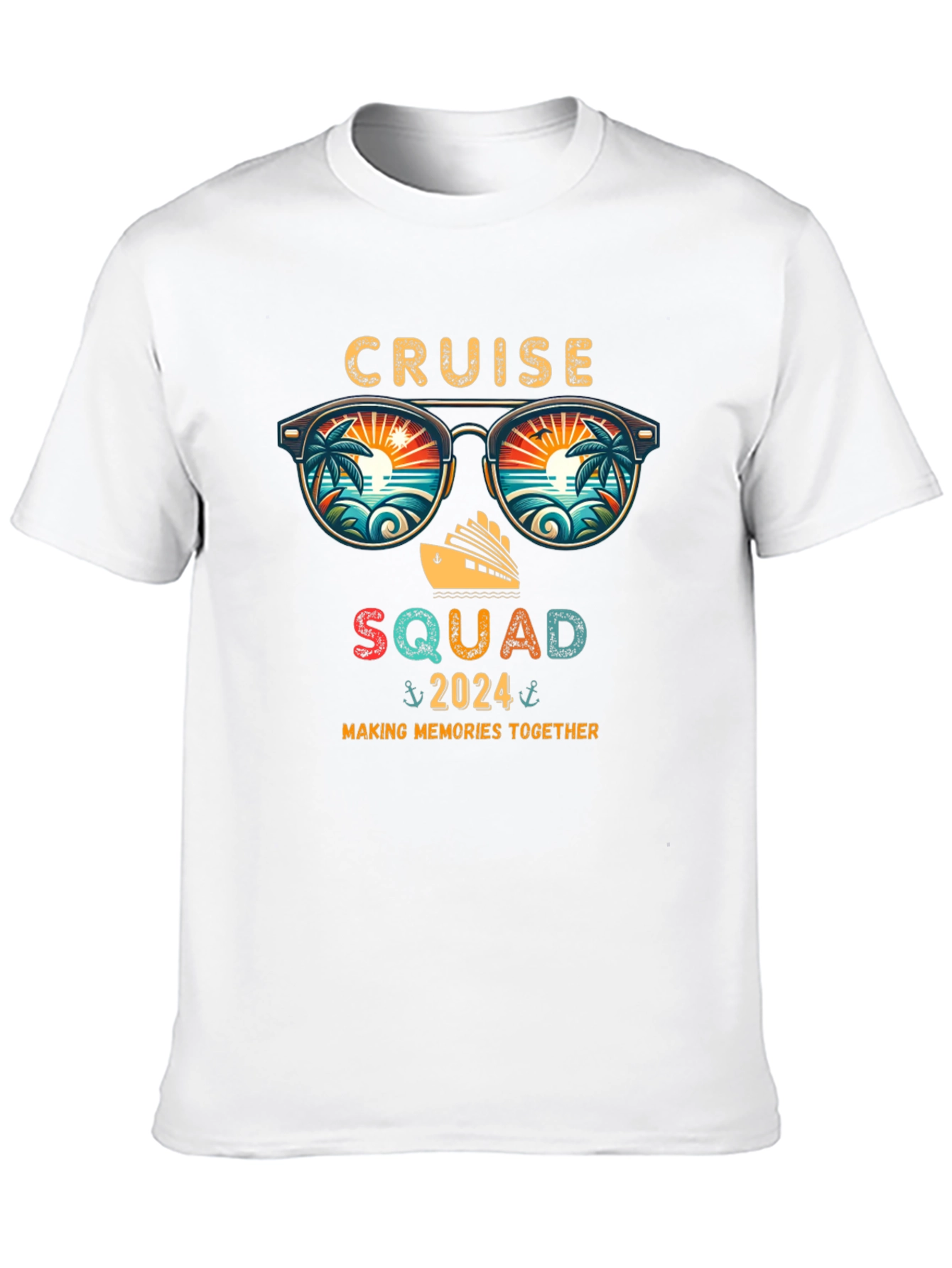 Cruise Squad 2024 Black T-Shirt