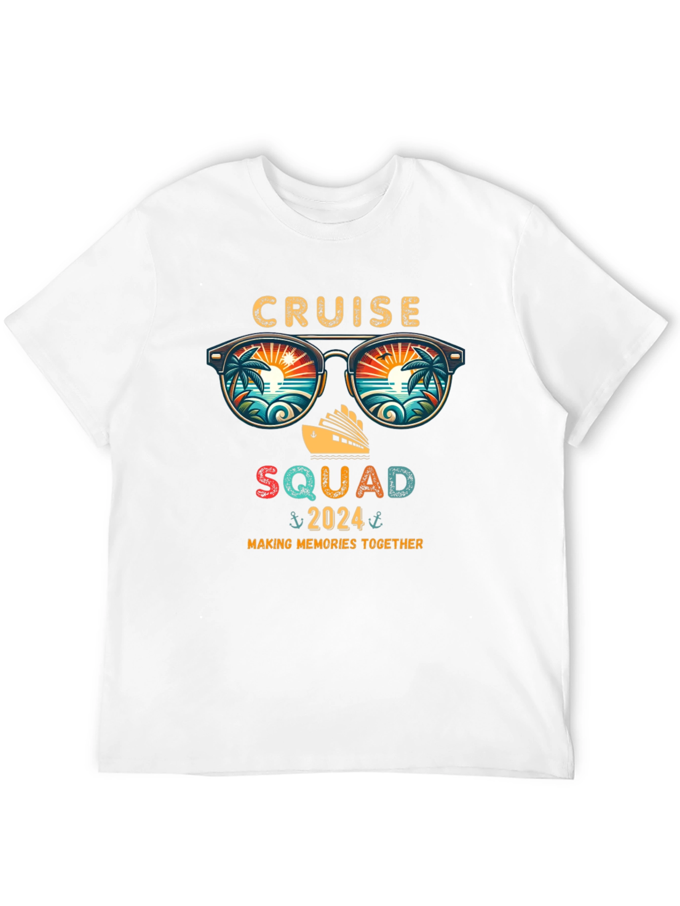 Cruise Squad 2024 Black T-Shirt