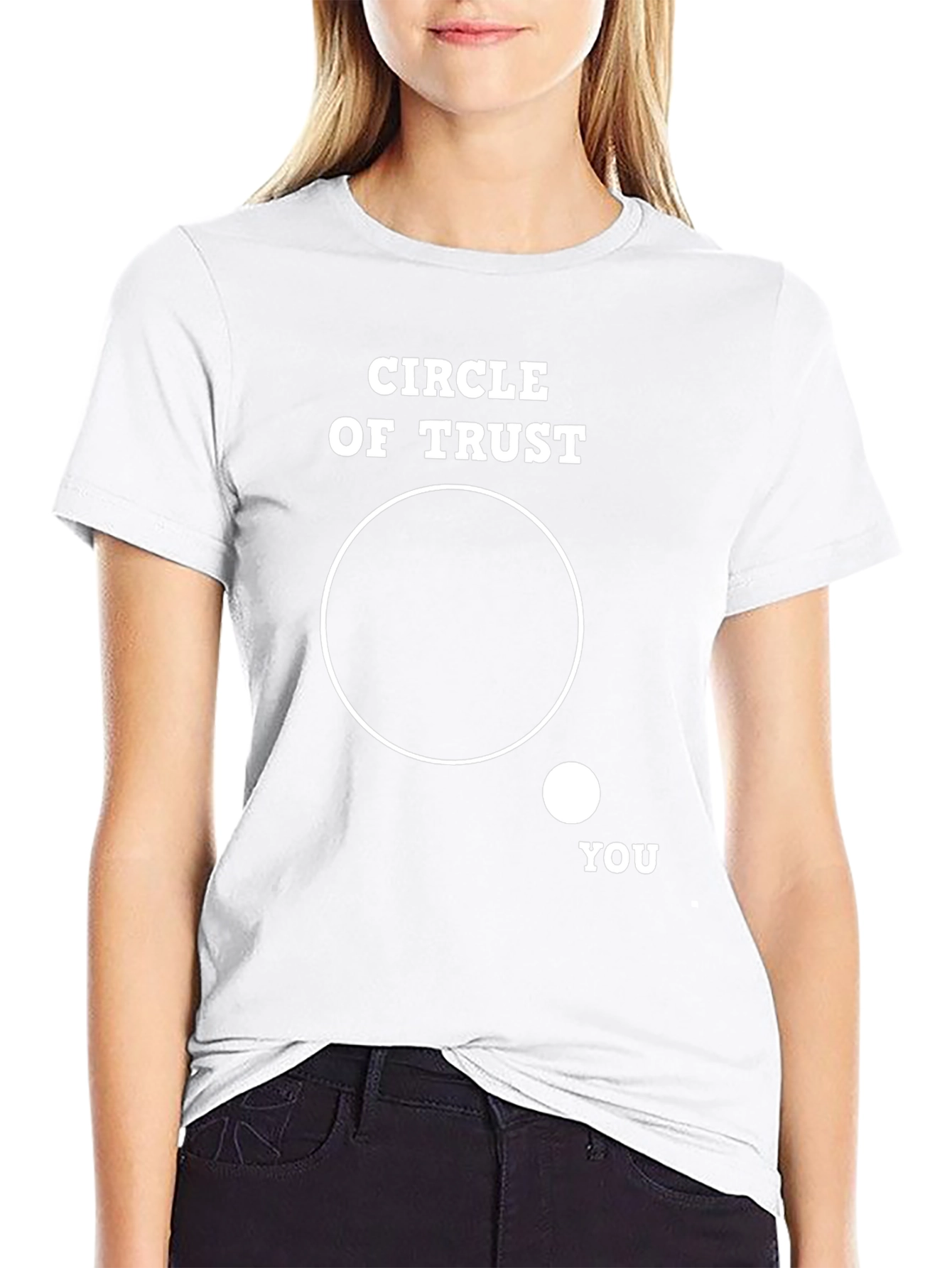 Circle of Trust Graphic T-Shirt - Funny Sarcastic Tee