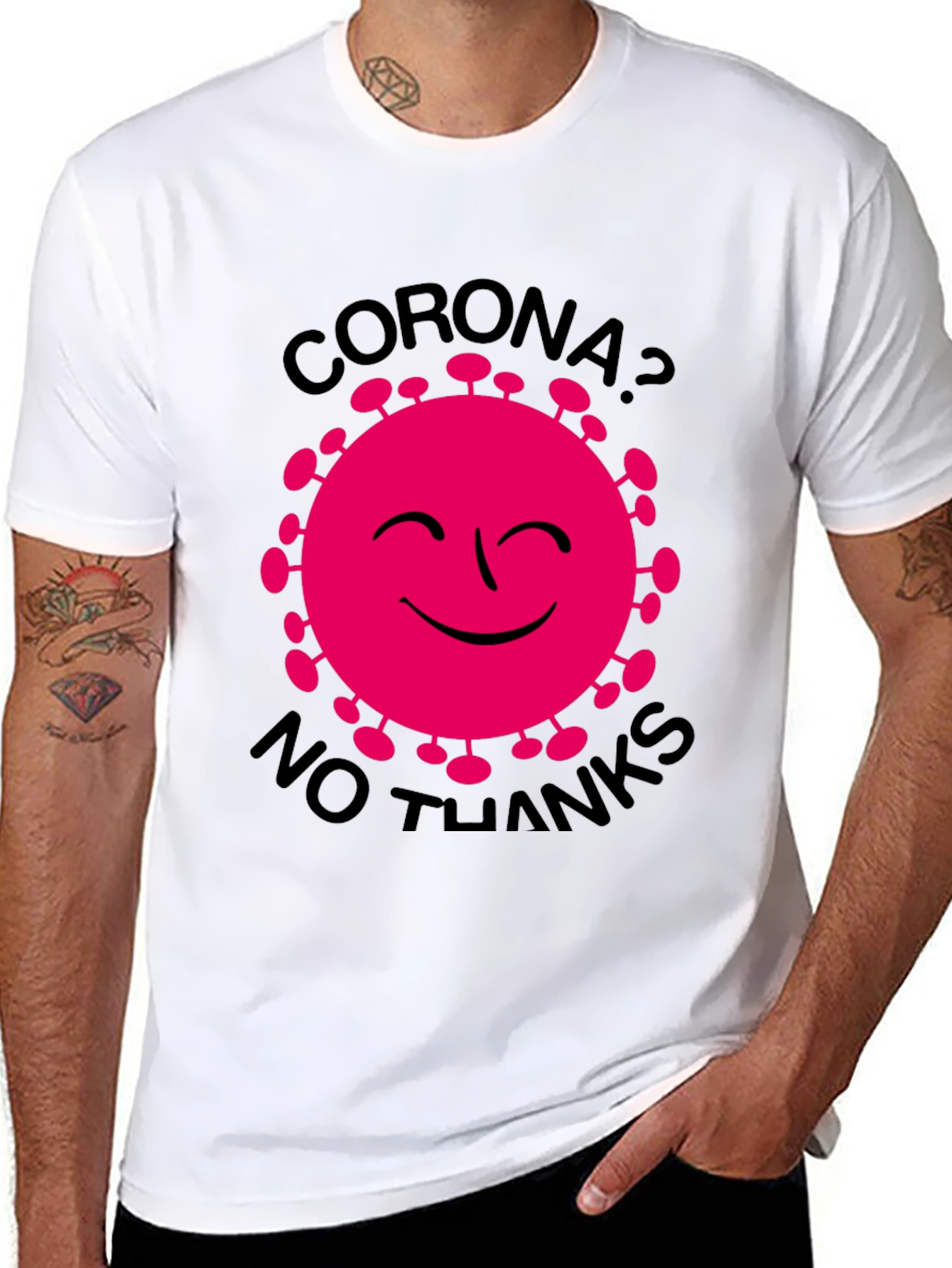 Corona No Thanks Graphic Tee