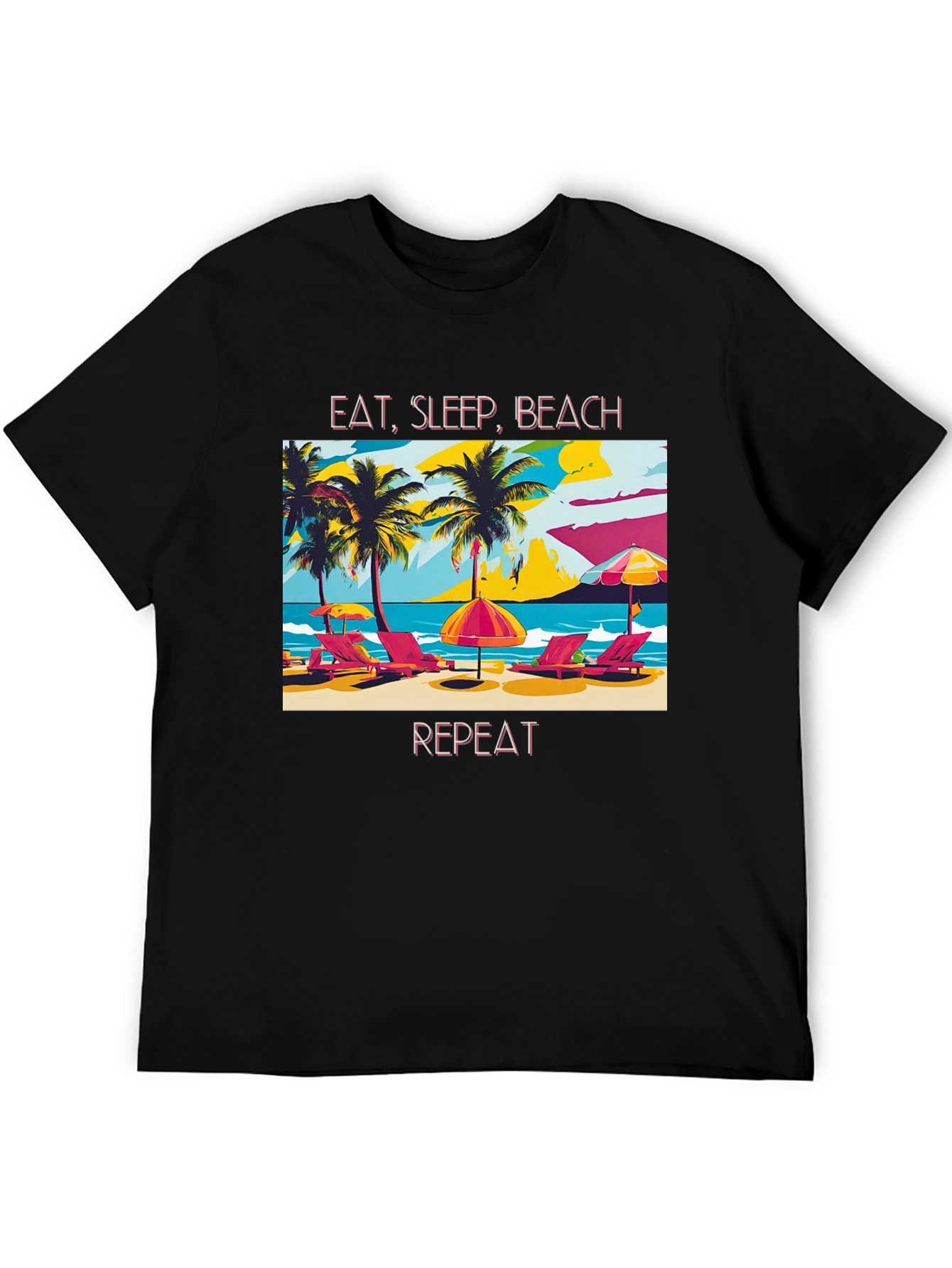 Eat Sleep Beach Repeat T-Shirt