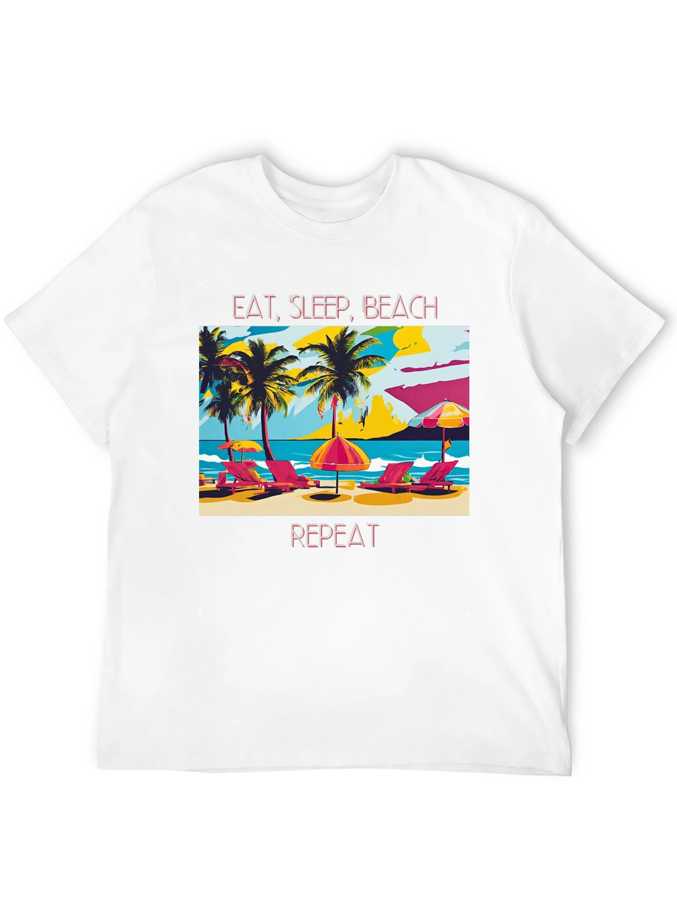Eat Sleep Beach Repeat T-Shirt