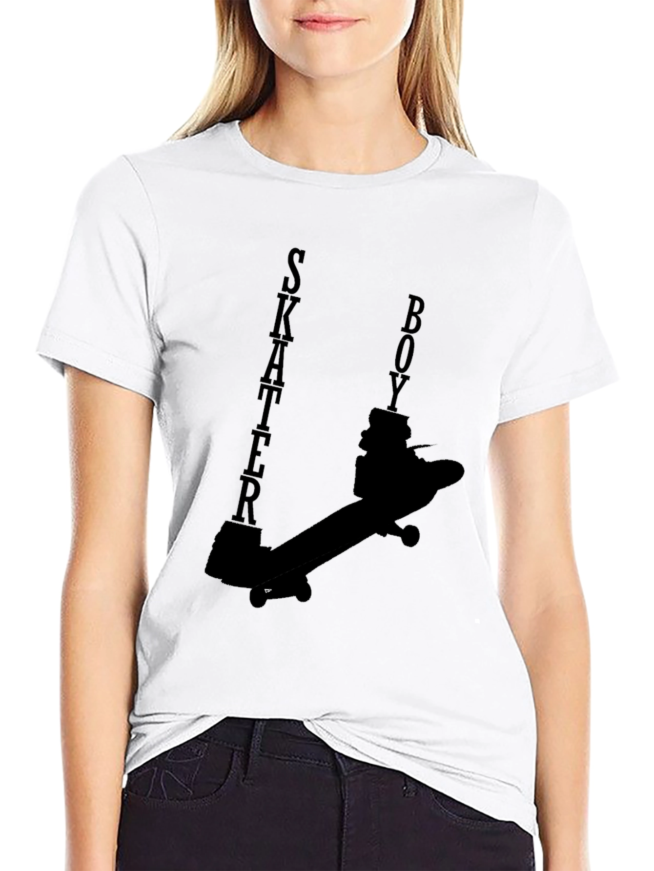 Skater Boy Graphic Tee - Cool Style