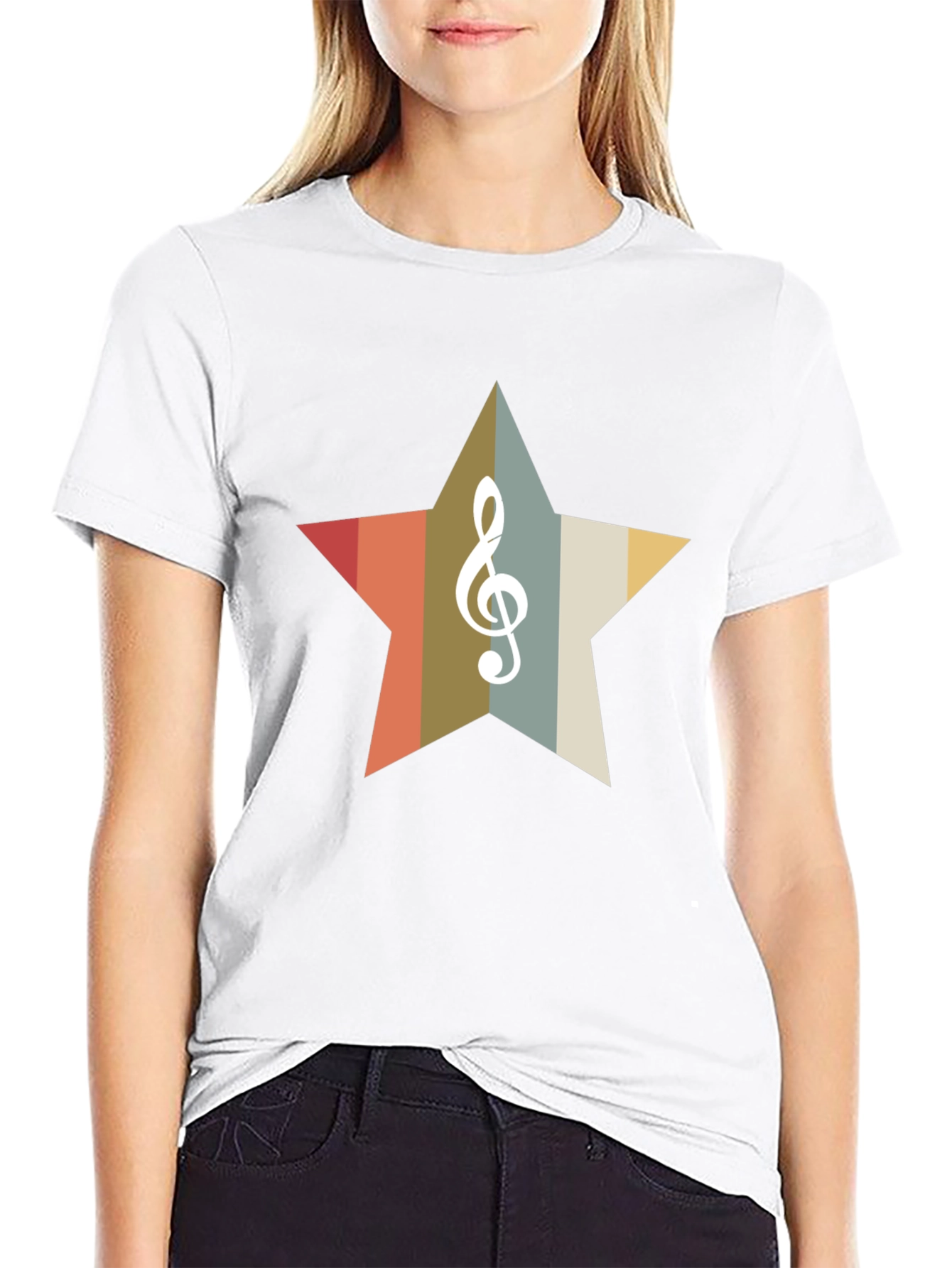 Retro Music Star Graphic T-Shirt