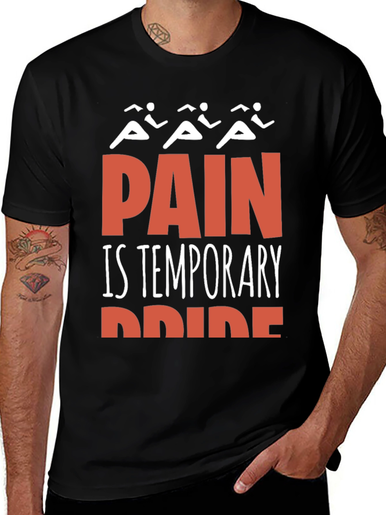 Pain is Temporary Pride T-Shirt