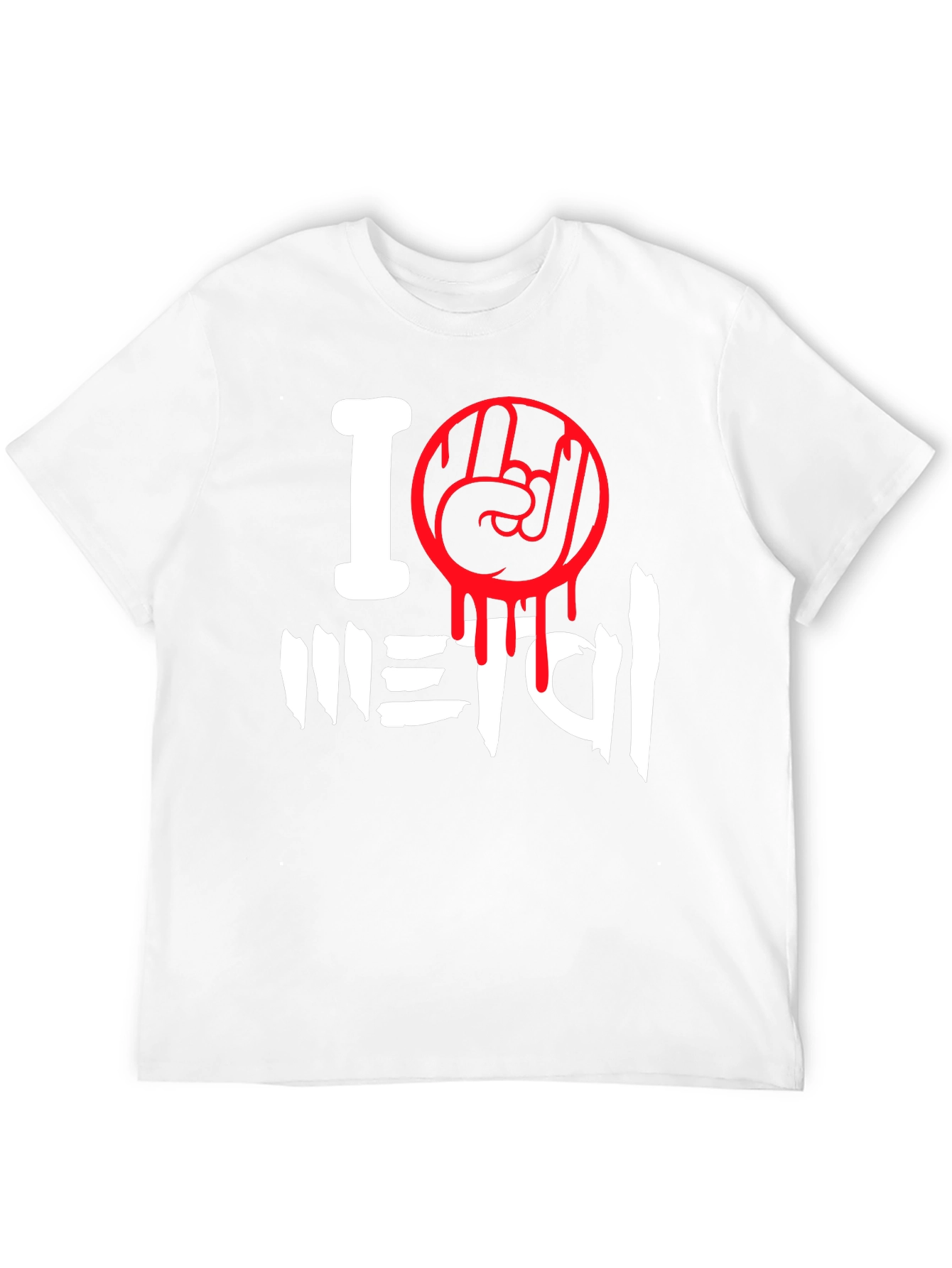 I Love Metal Graphic T-Shirt