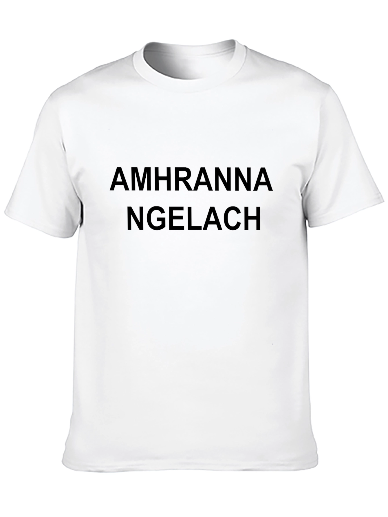 Amhranna Ngelach Black T-Shirt