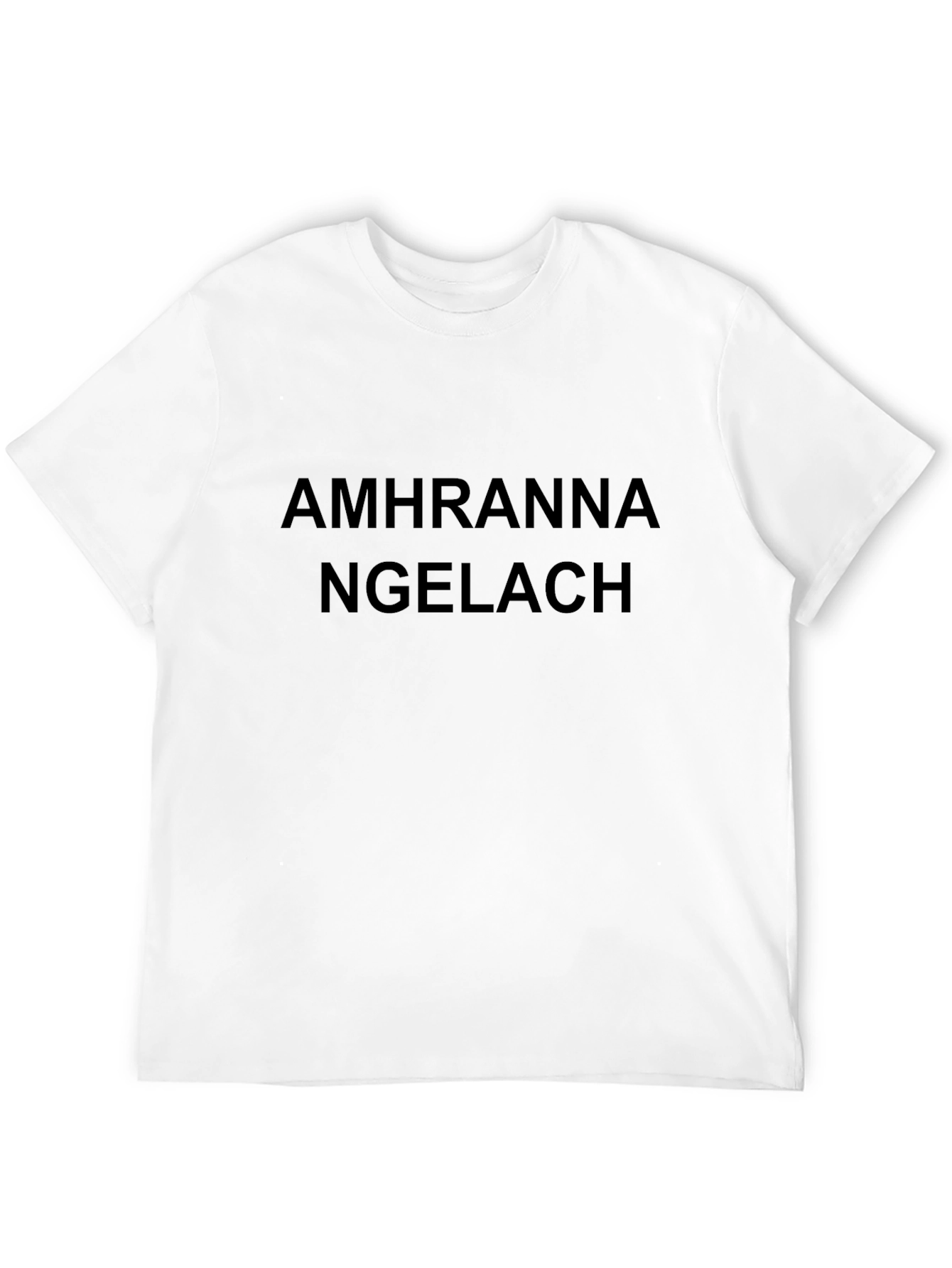 Amhranna Ngelach Black T-Shirt