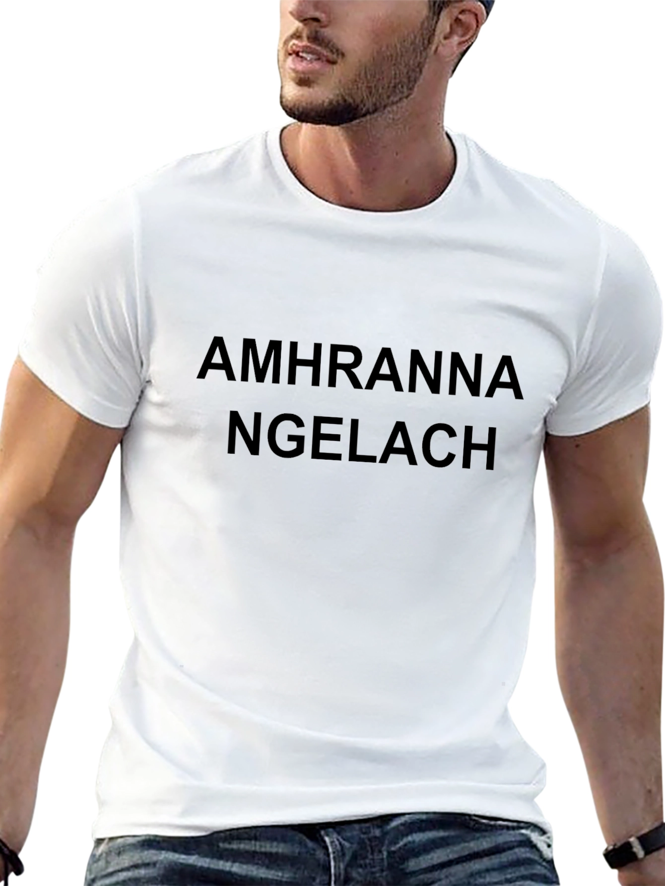 Amhranna Ngelach Black T-Shirt