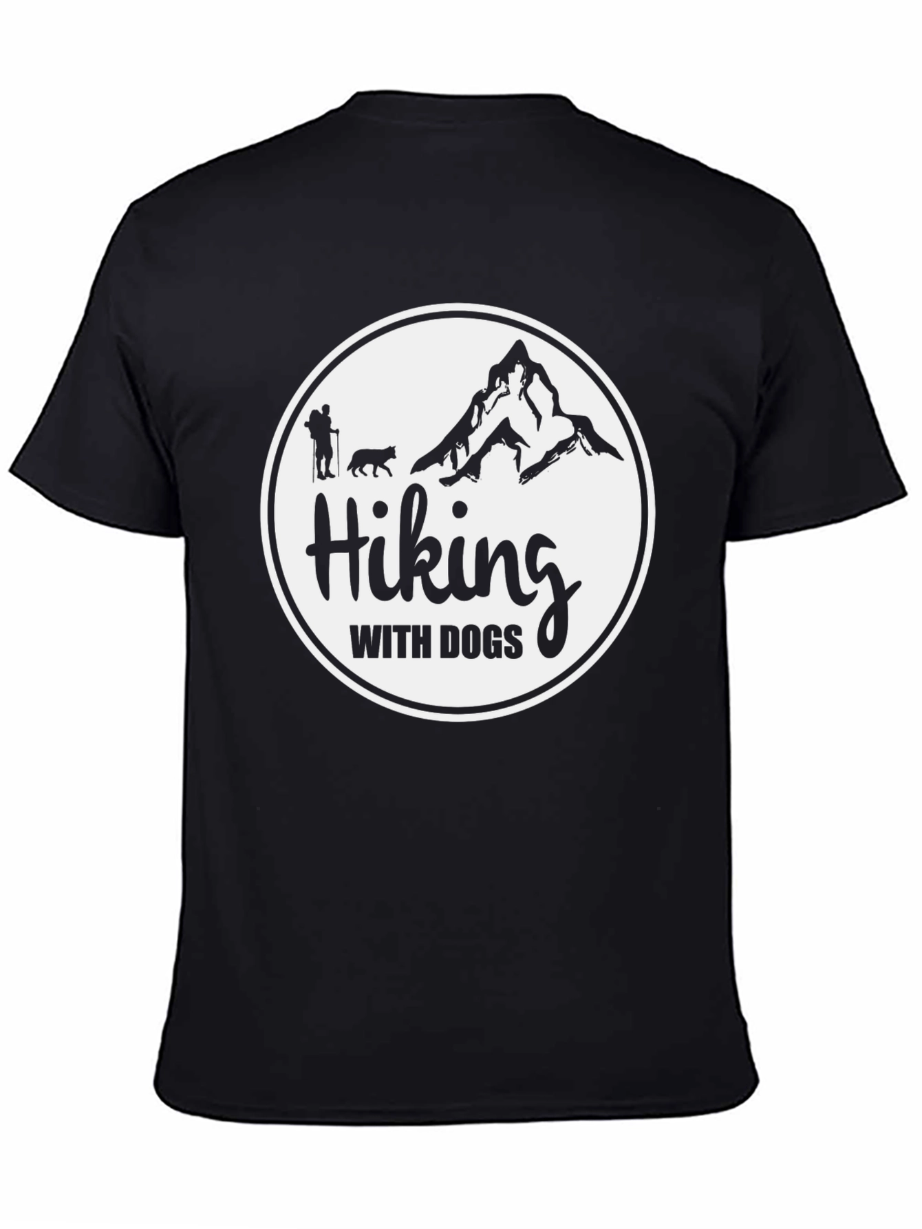 Hiking with Dogs Graphic Tee