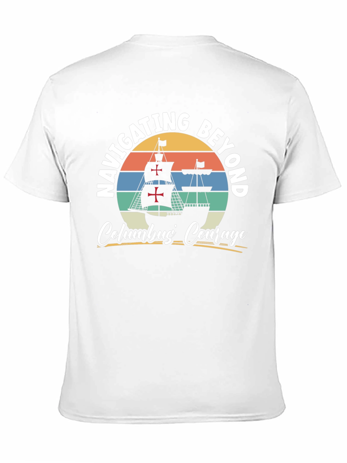 Navigating Beyond Columbus Courage Graphic Tee