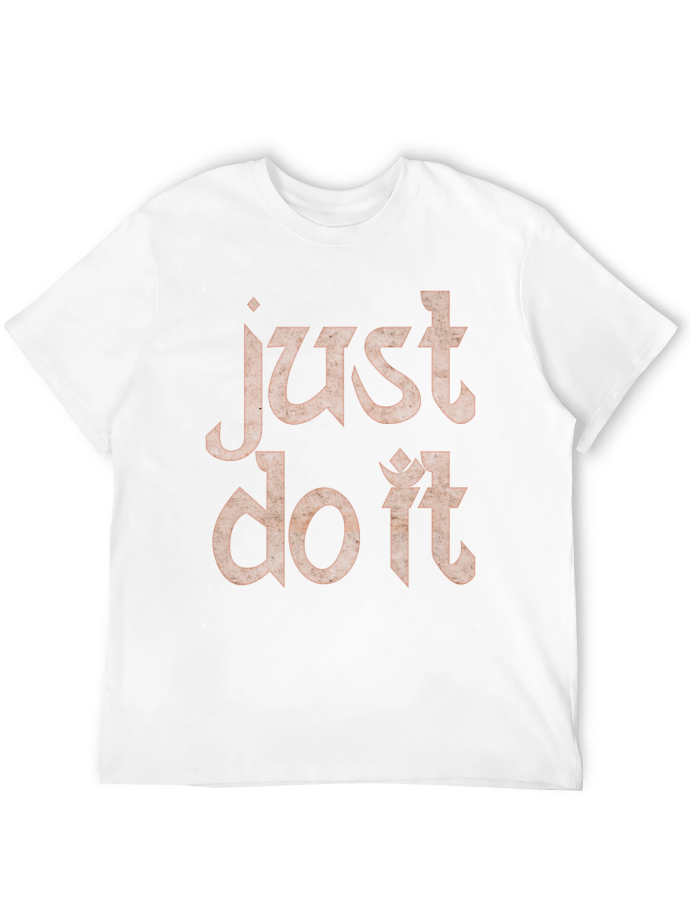 Just Do It Black Graphic Tee