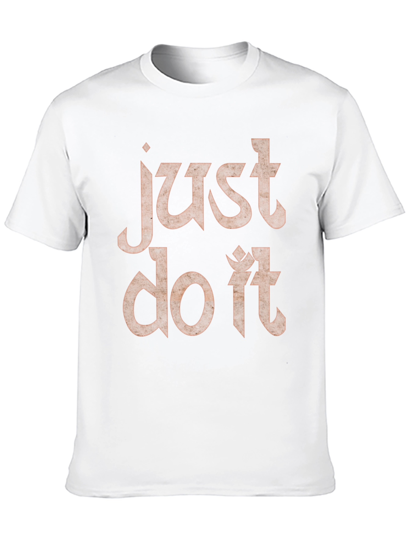 Just Do It Black Graphic Tee