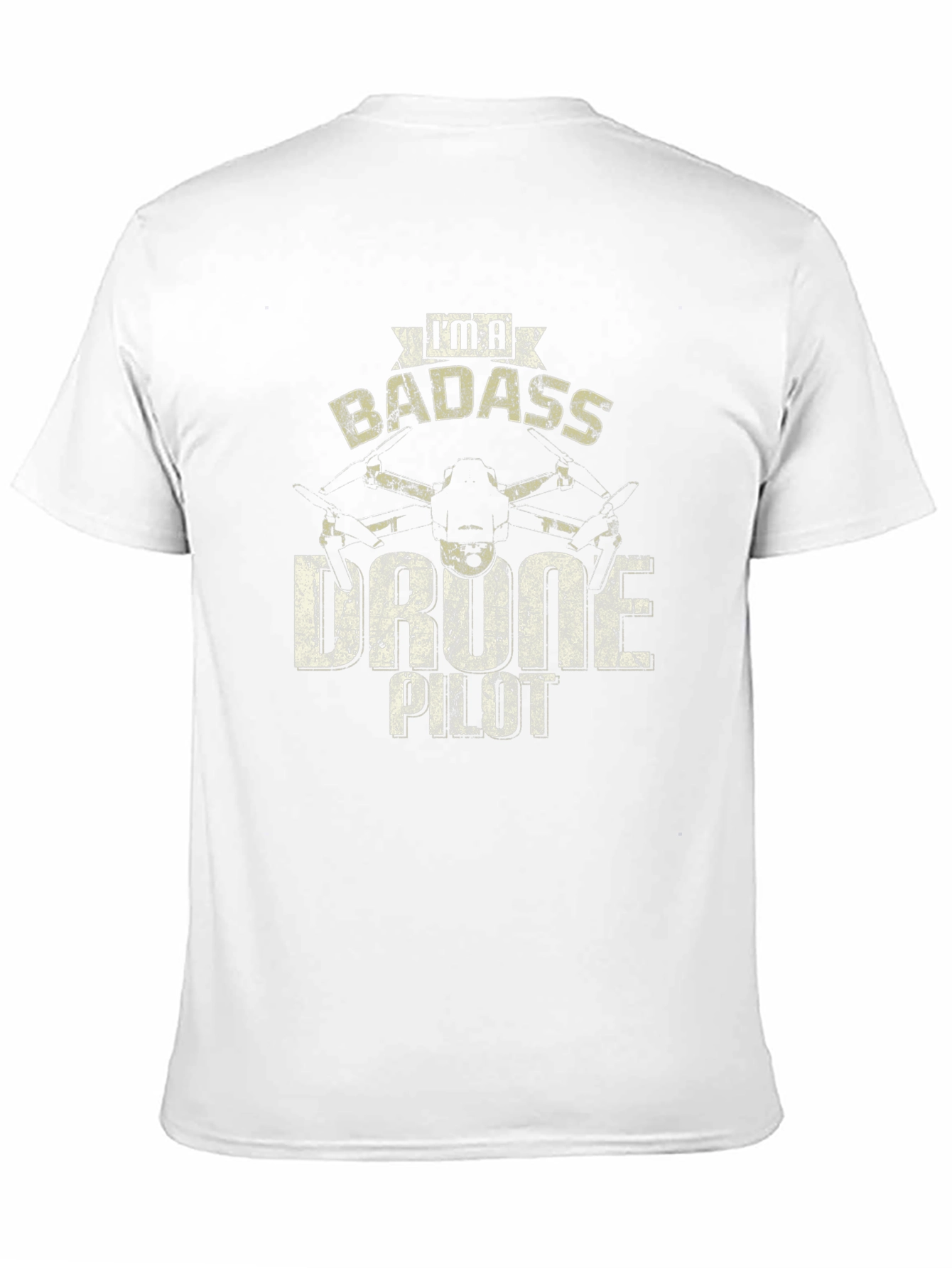 Badass Drone Pilot T-Shirt - Cool Graphic Tee