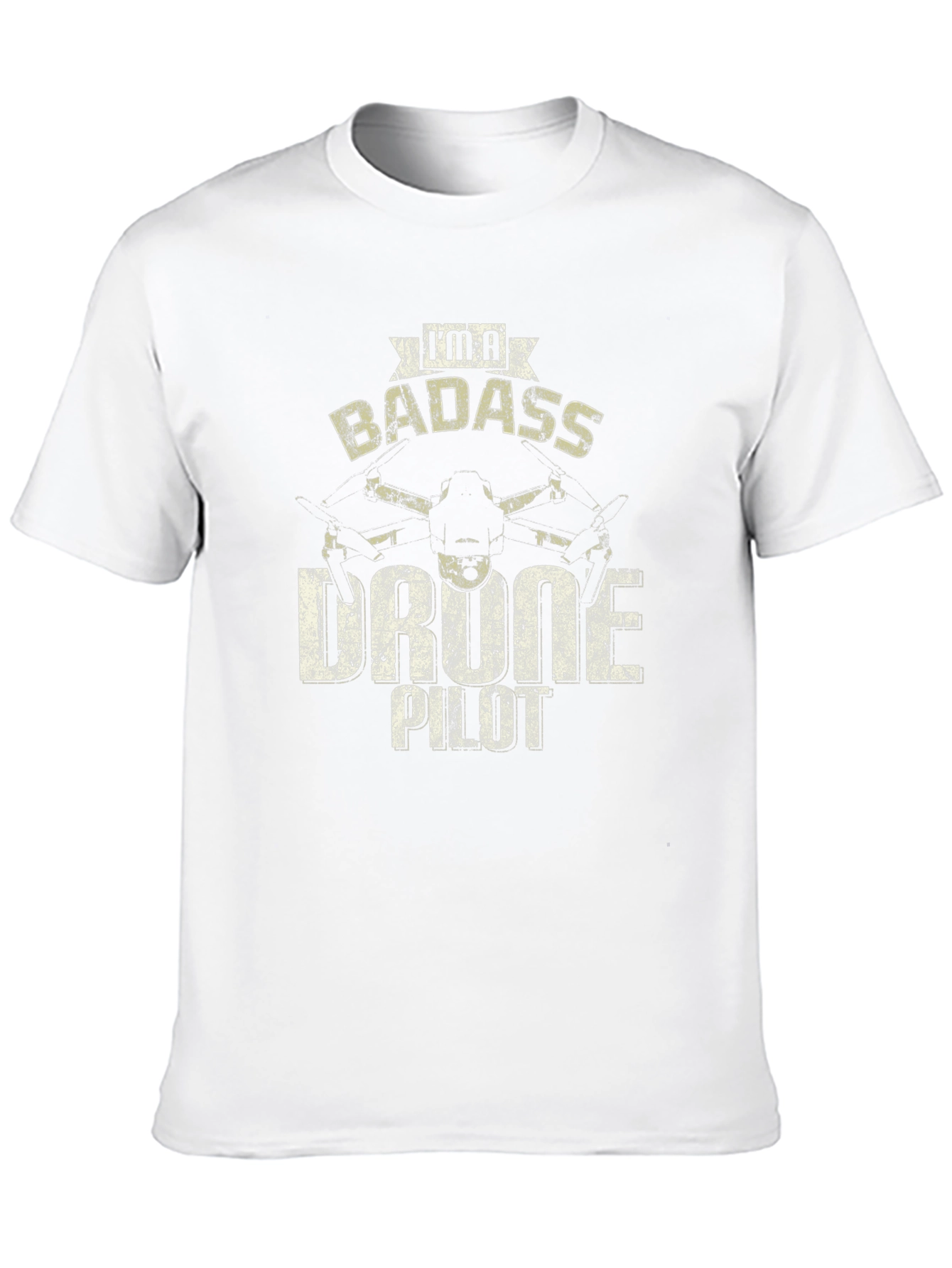 Badass Drone Pilot T-Shirt - Cool Graphic Tee
