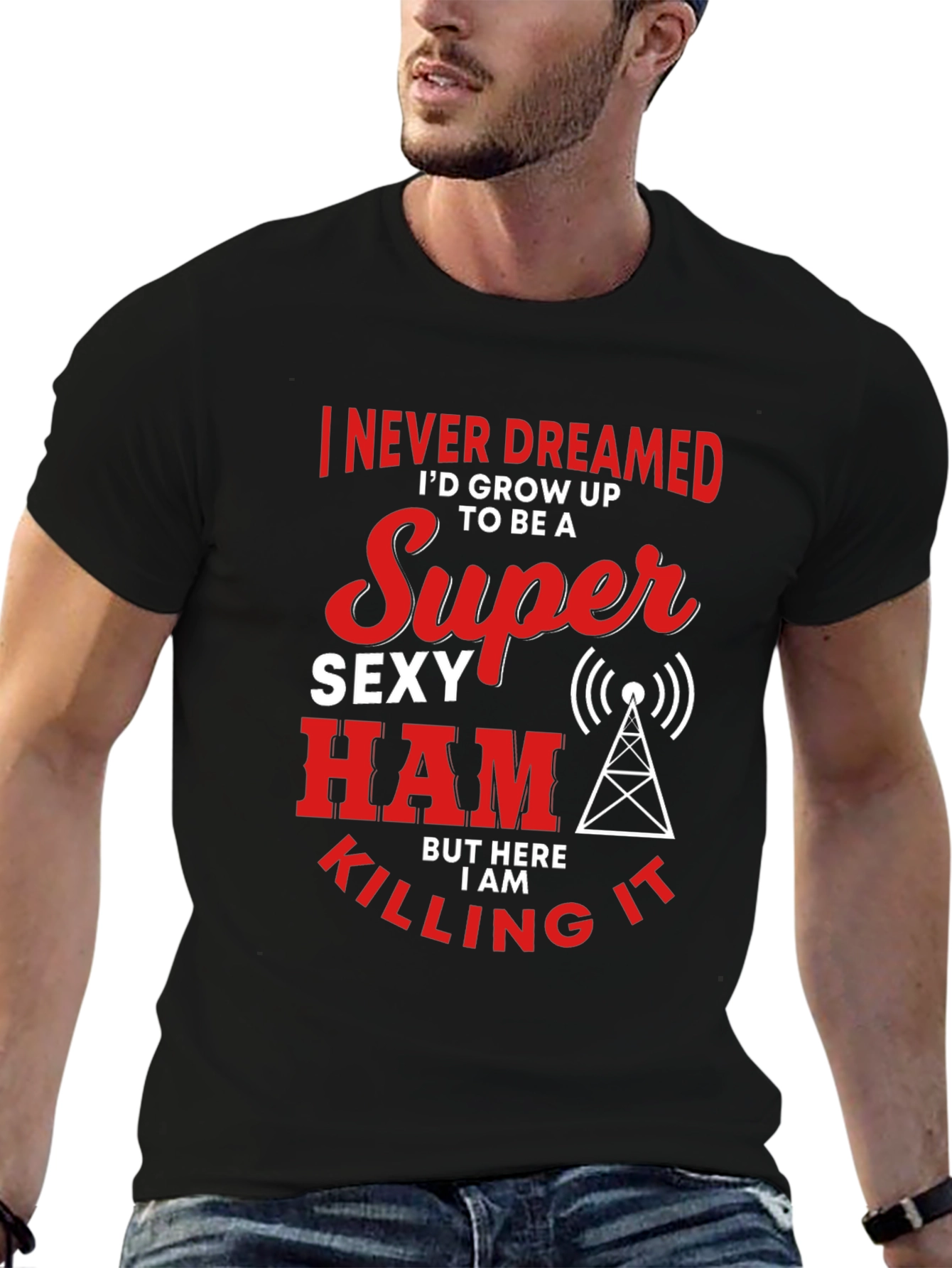 Funny Super Sexy Ham Radio Operator T-Shirt