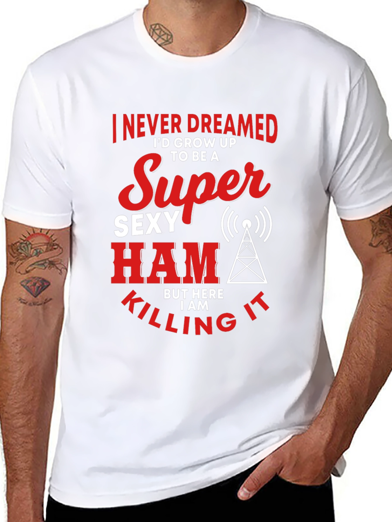Funny Super Sexy Ham Radio Operator T-Shirt