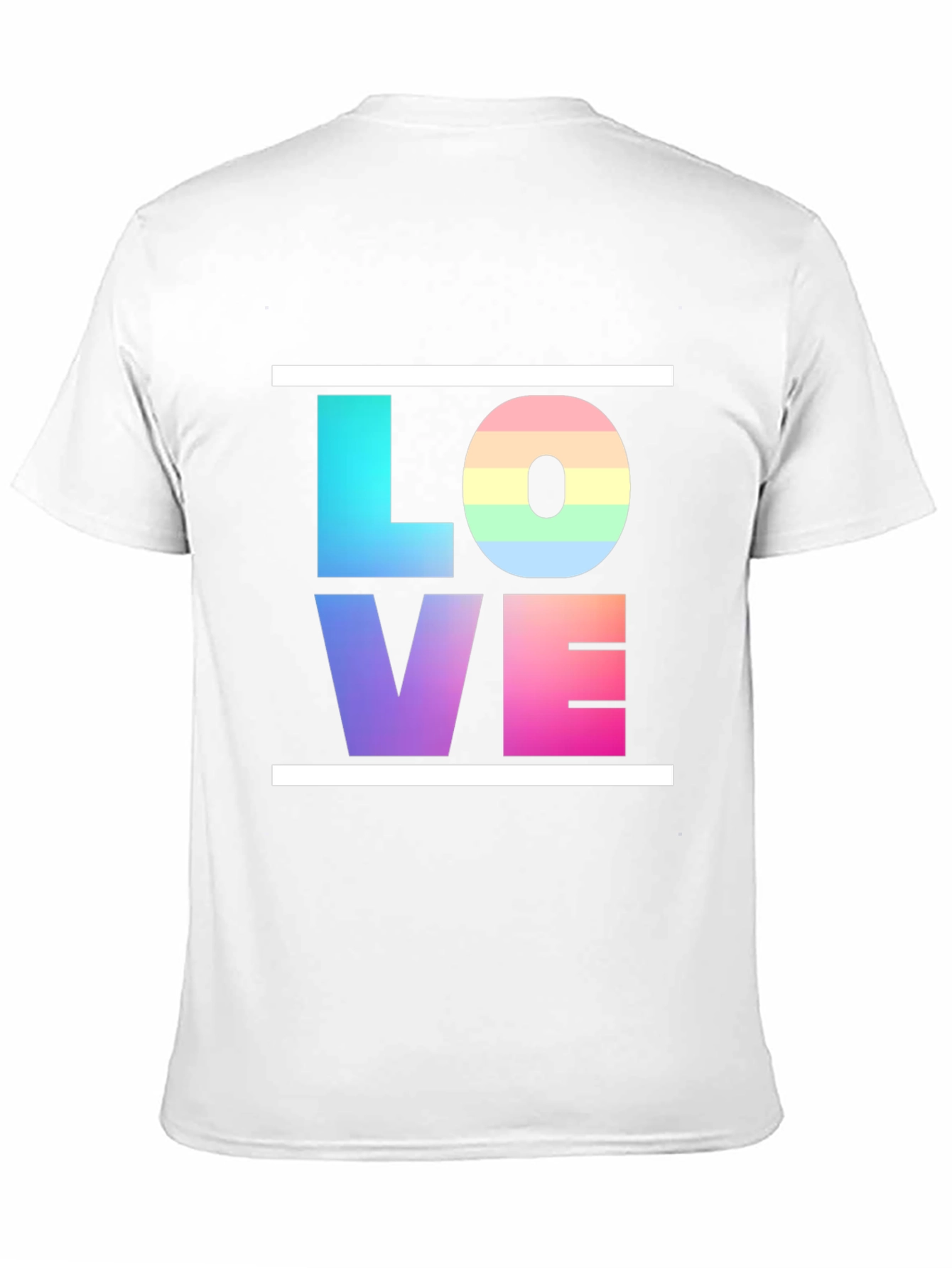 Rainbow Love T-Shirt - Pride & Positivity