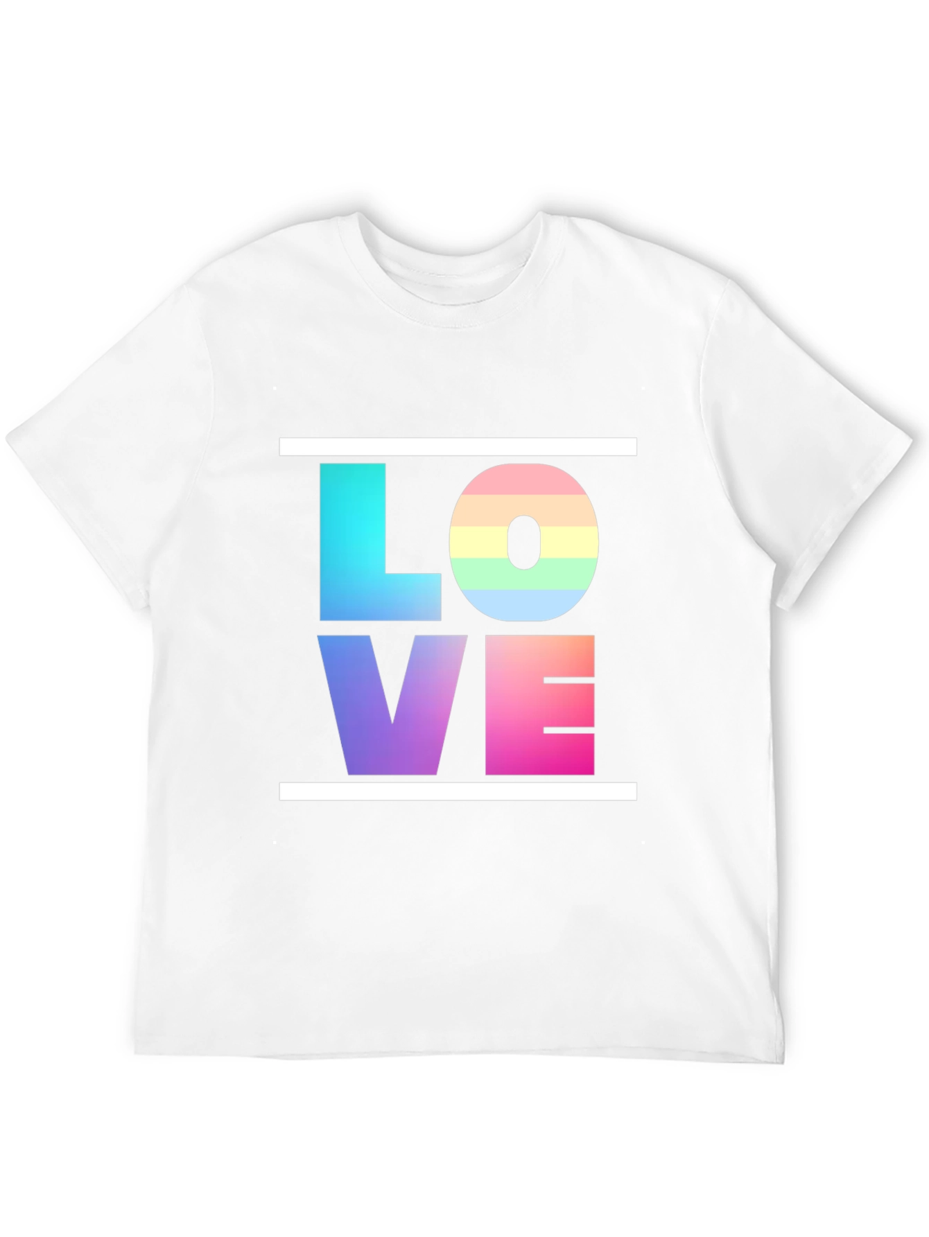 Rainbow Love T-Shirt - Pride & Positivity