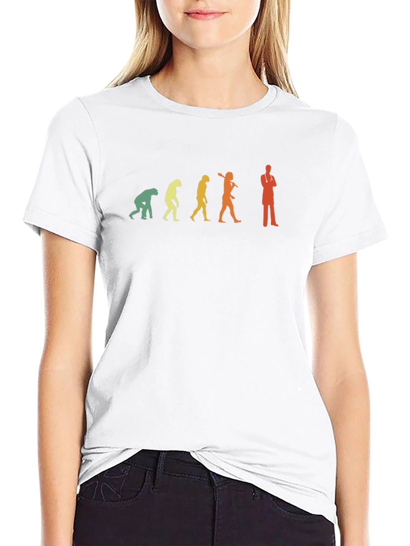 Evolution of Man Doctor T-Shirt