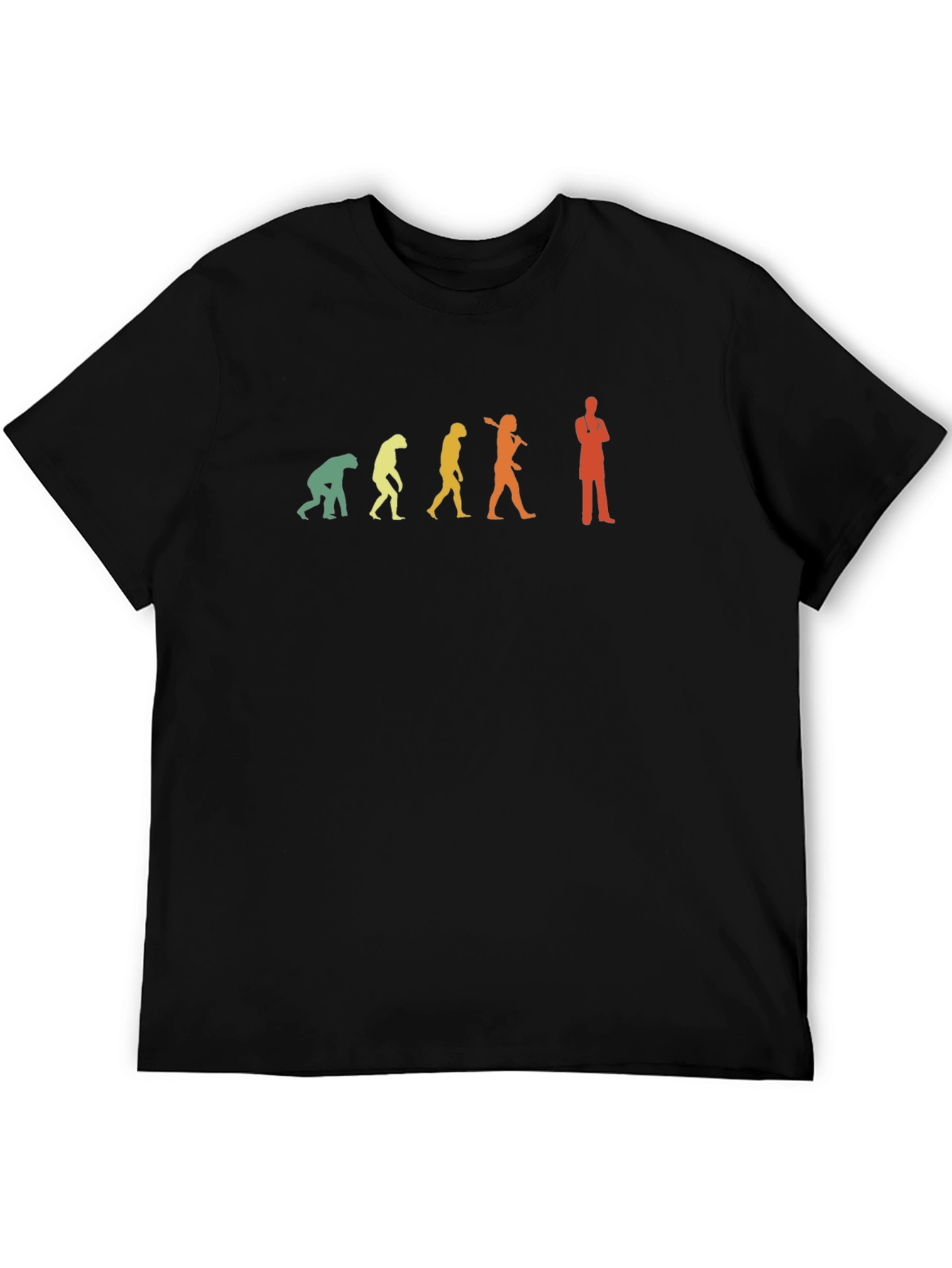 Evolution of Man Doctor T-Shirt