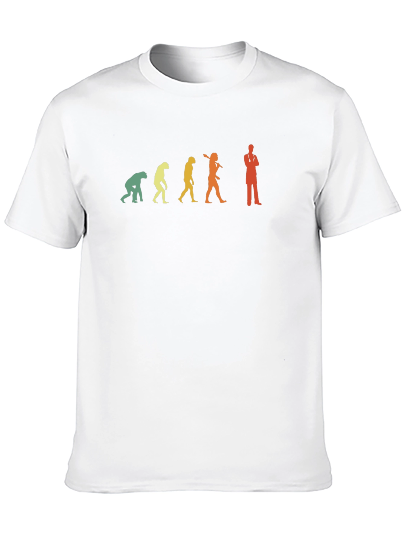 Evolution of Man Doctor T-Shirt