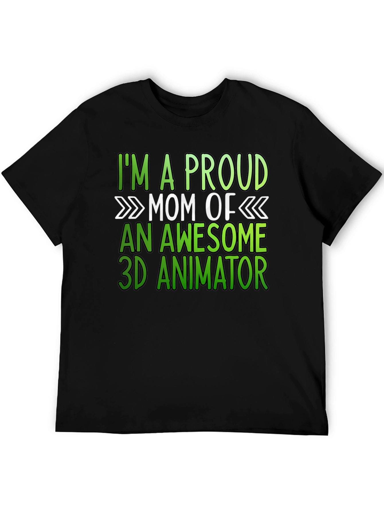 Proud Mom 3D Animator Graphic Tee