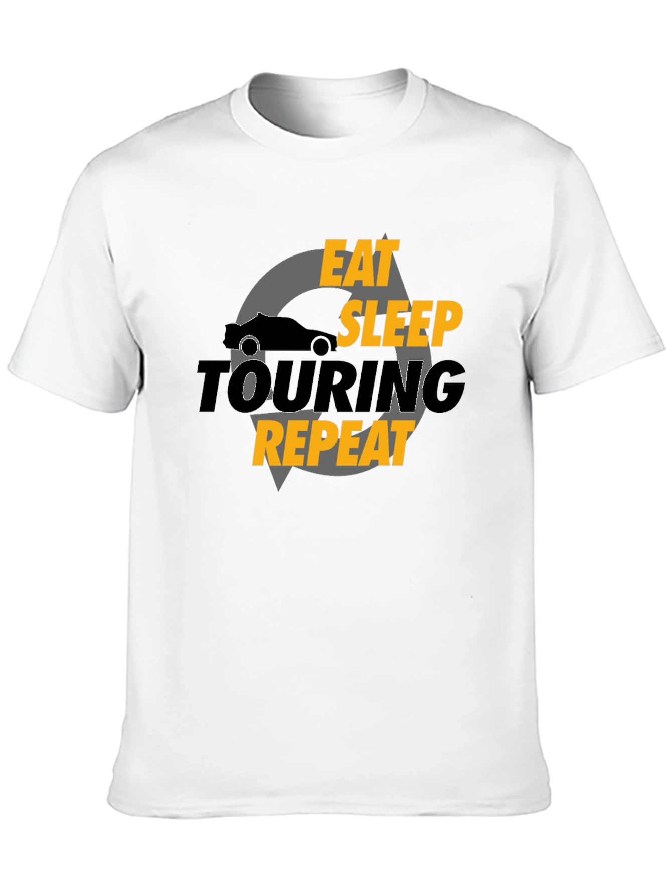 Eat Sleep Touring Repeat Graphic T-Shirt