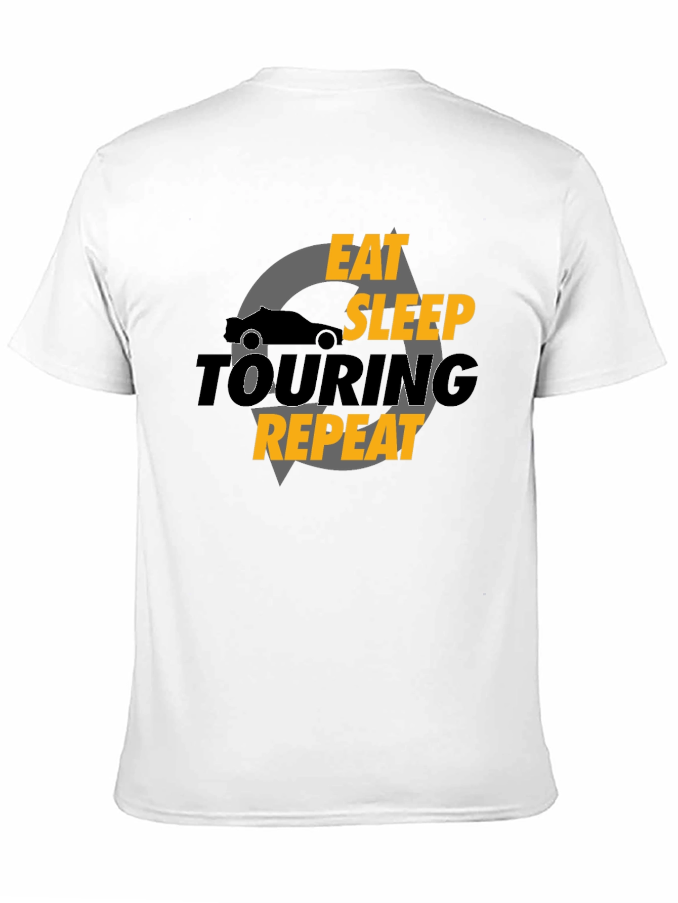 Eat Sleep Touring Repeat Graphic T-Shirt