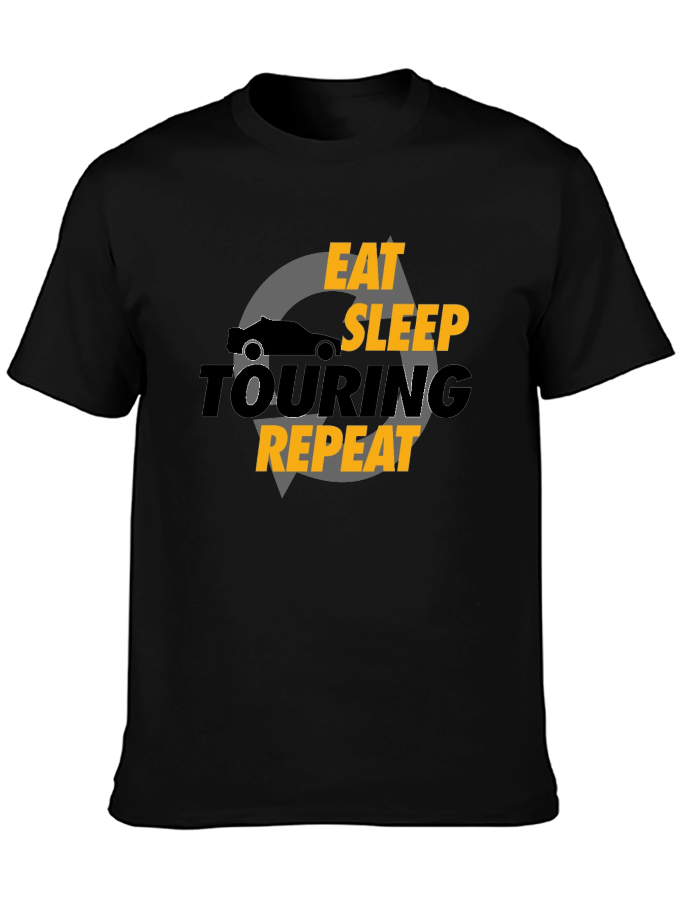 Eat Sleep Touring Repeat Graphic T-Shirt