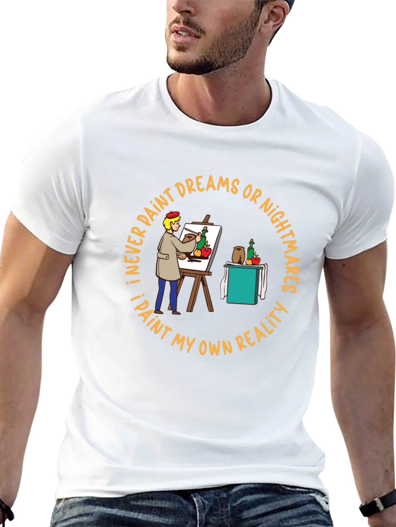Painters Reality T-Shirt - Unique Art Tee