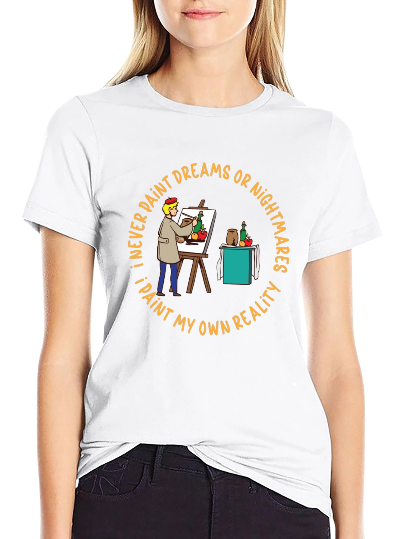 Painters Reality T-Shirt - Unique Art Tee