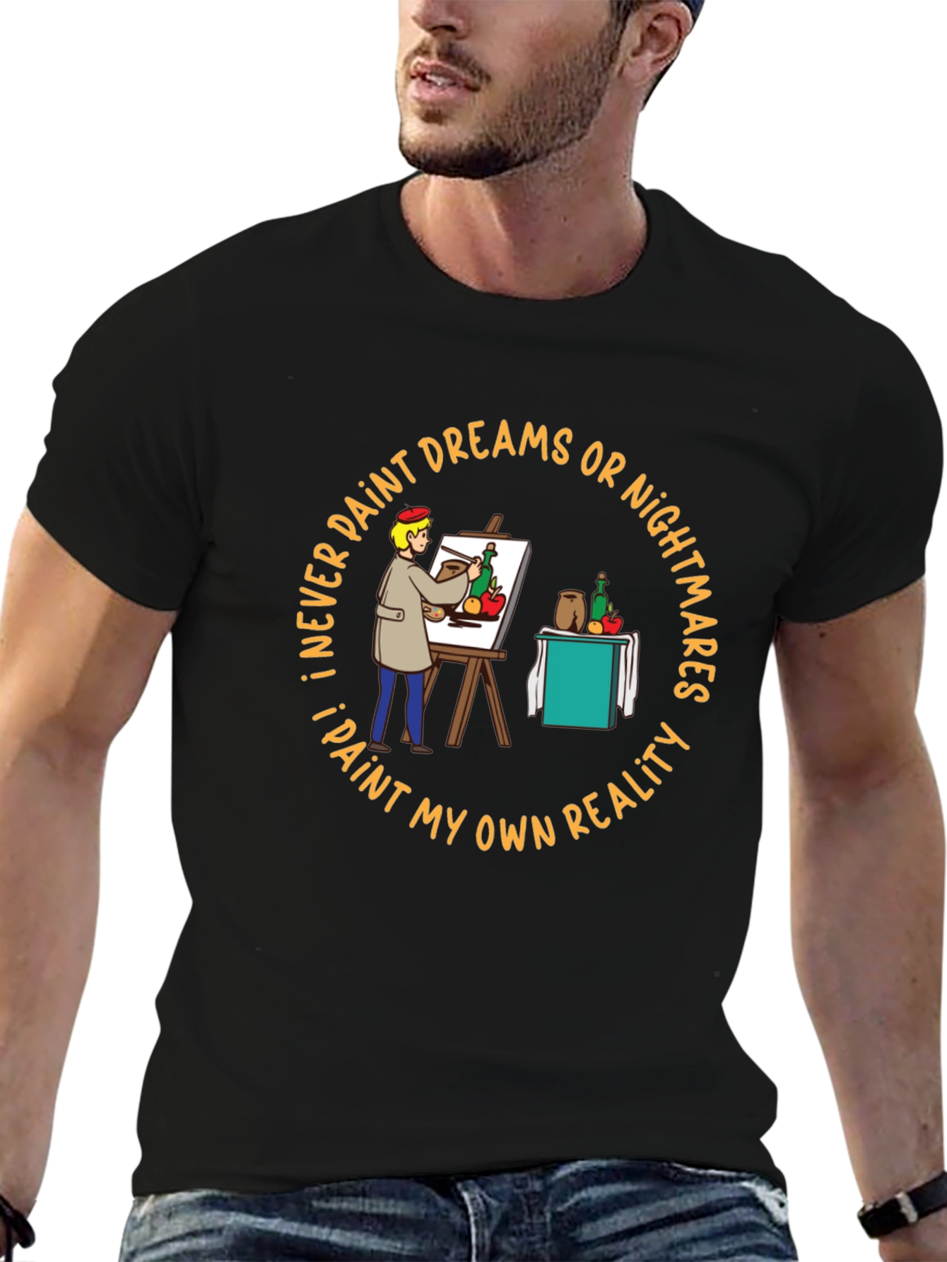 Painters Reality T-Shirt - Unique Art Tee