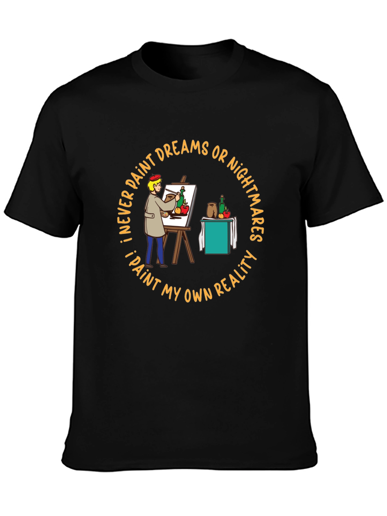 Painters Reality T-Shirt - Unique Art Tee