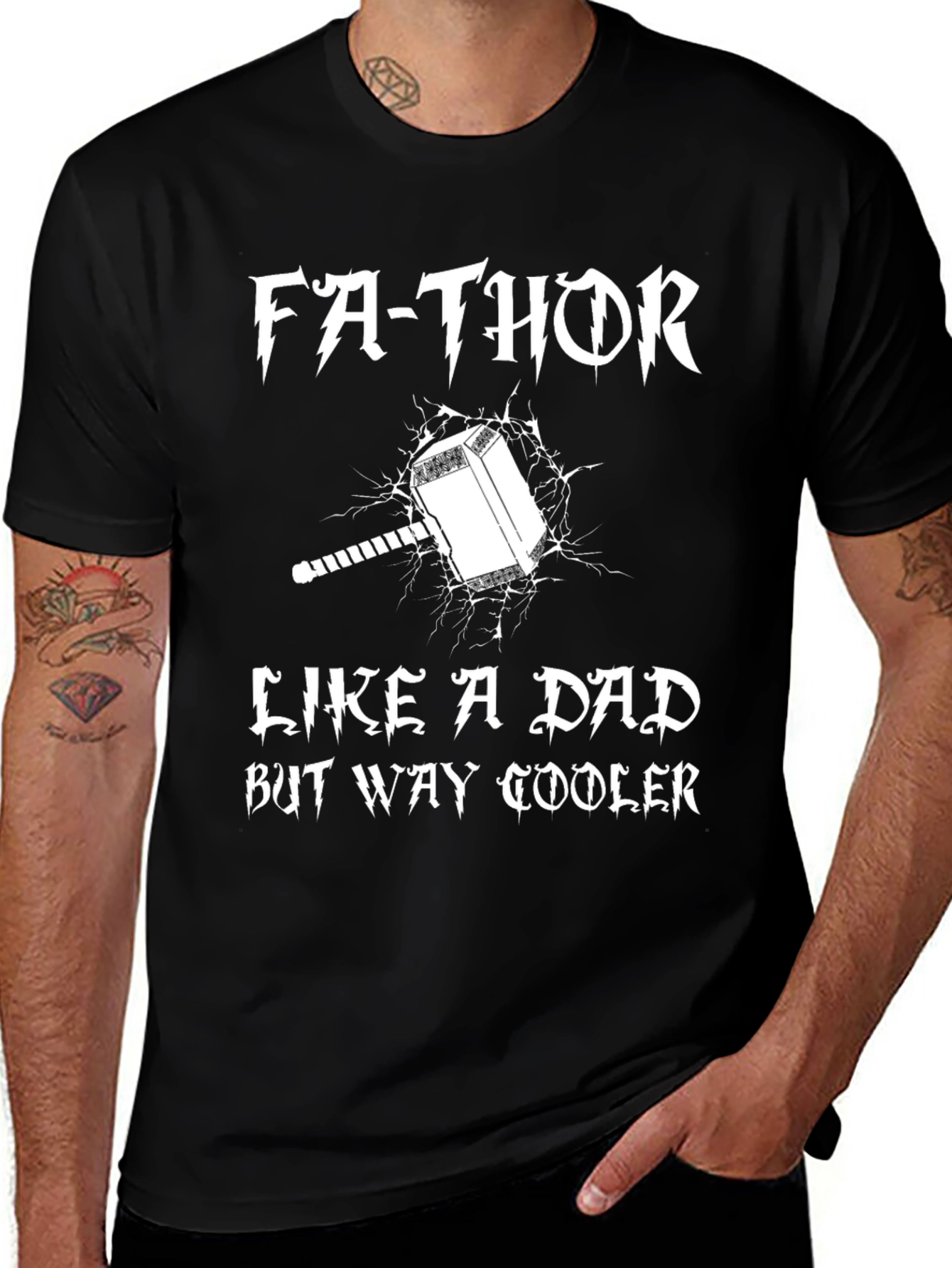 Fa-Thor Like A Dad But Way Cooler T-Shirt