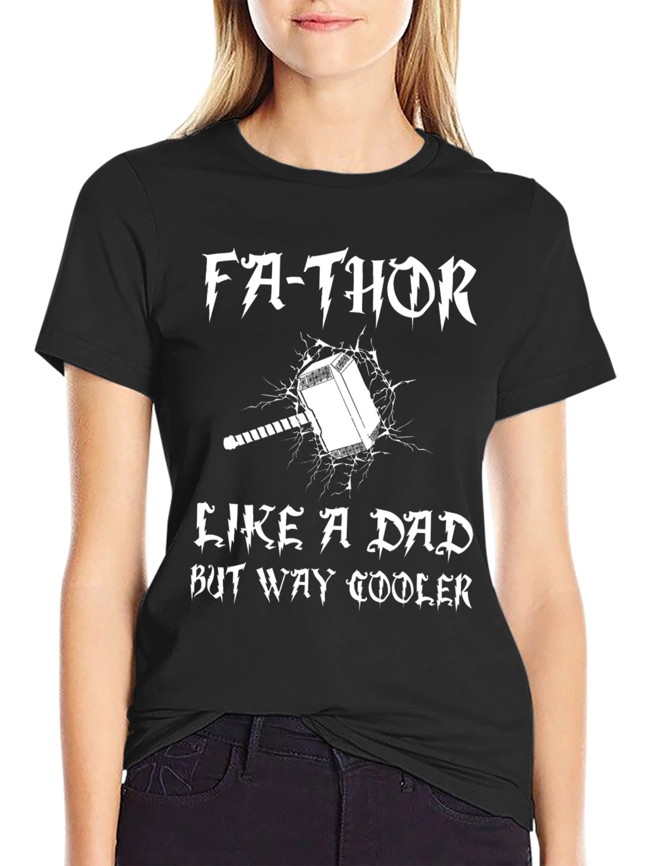Fa-Thor Like A Dad But Way Cooler T-Shirt