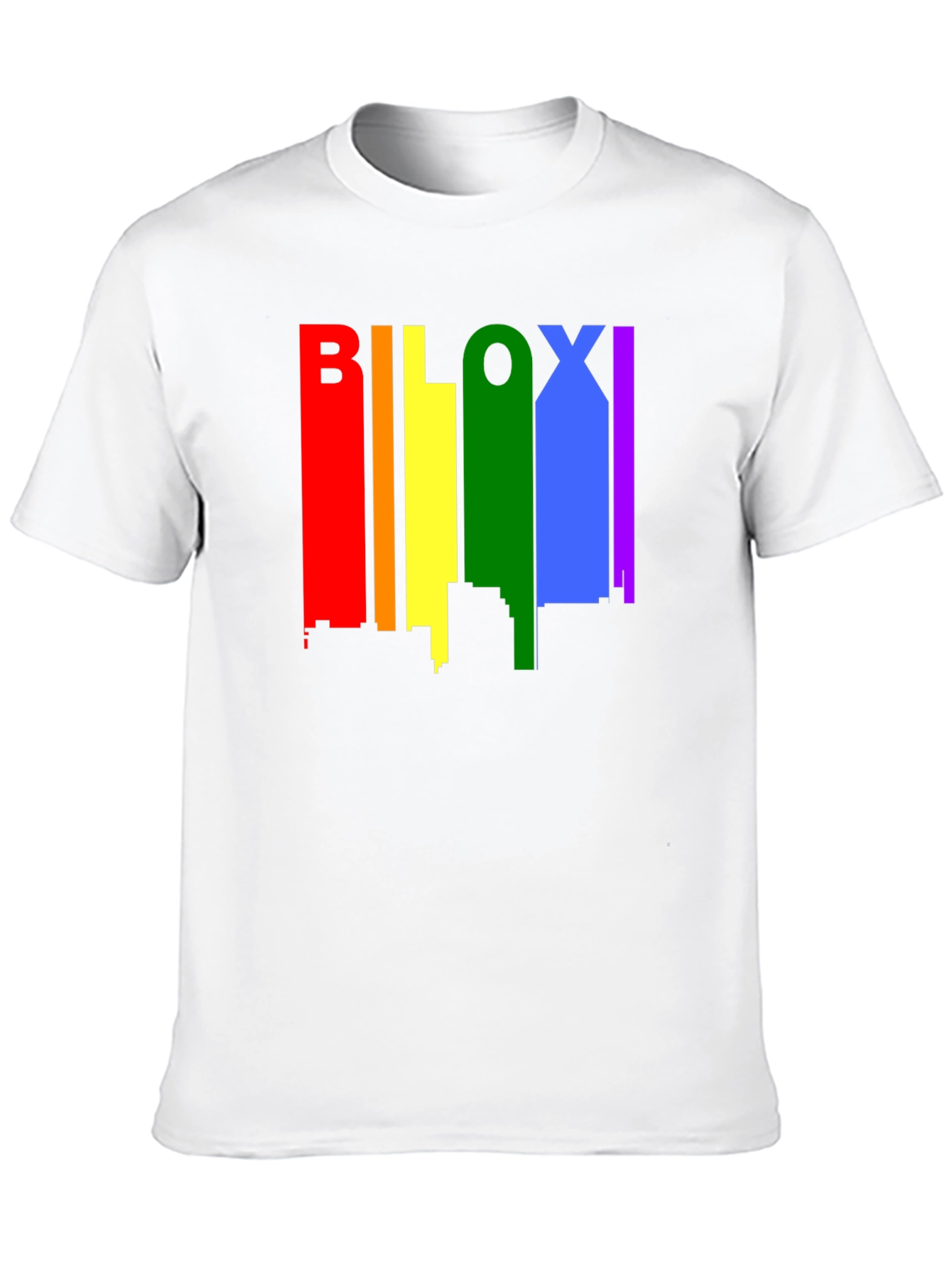 Biloxi Pride Skyline Black T-Shirt
