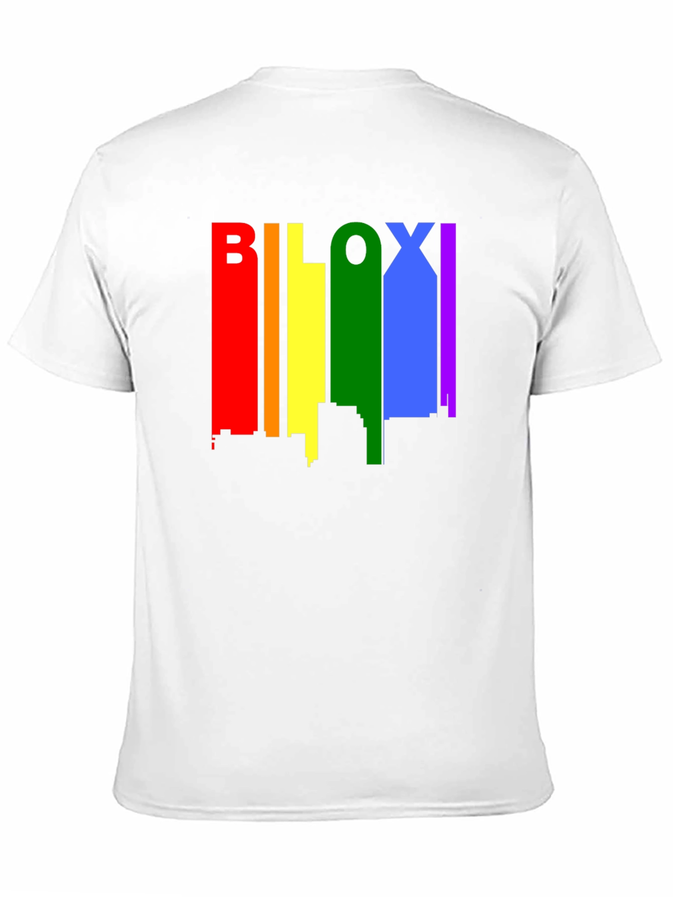 Biloxi Pride Skyline Black T-Shirt