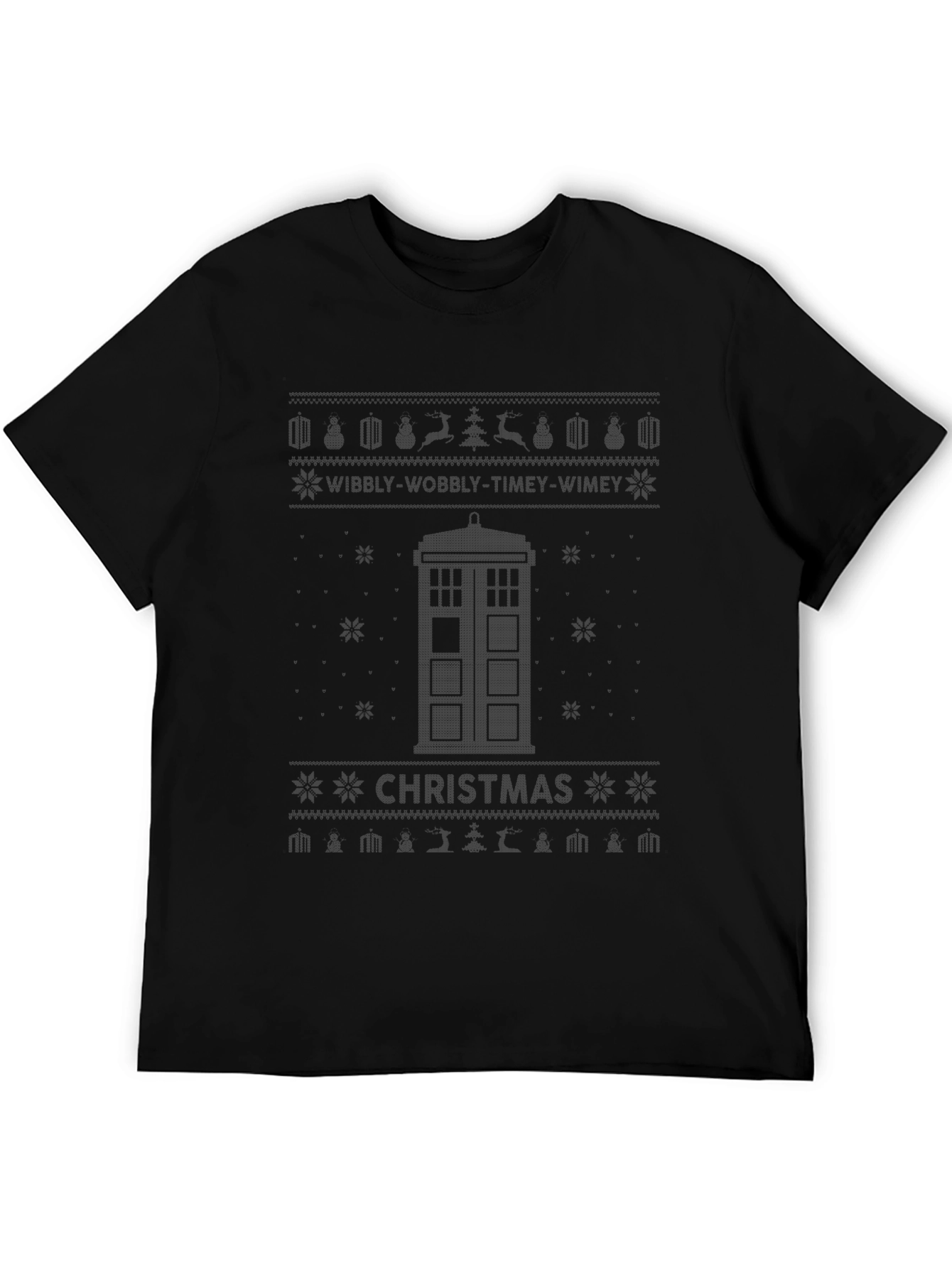 Doctor Who Christmas TARDIS Holiday Sweater Shirt