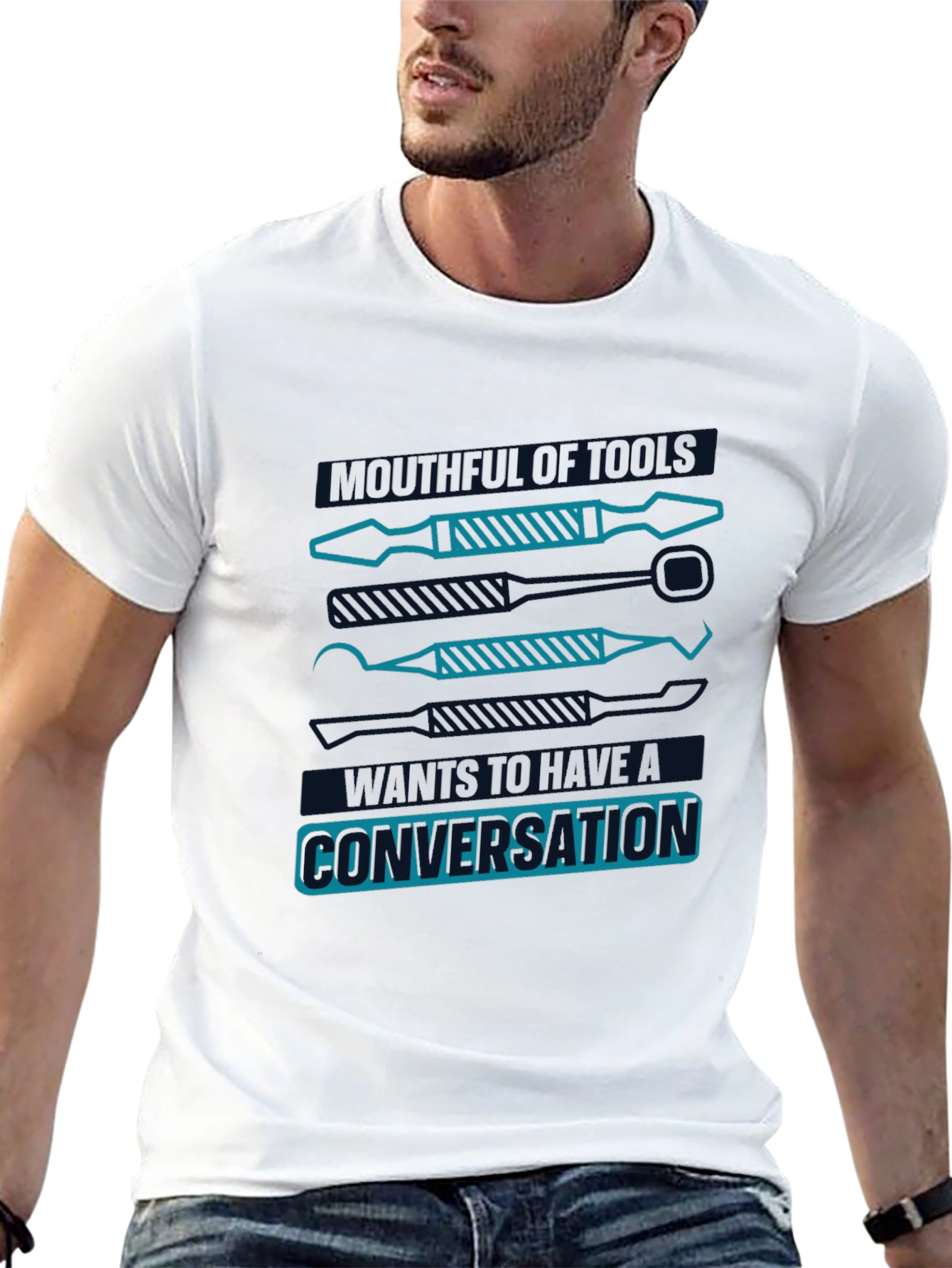 Dentist Tools T-Shirt: Meaningful Conversation Starter