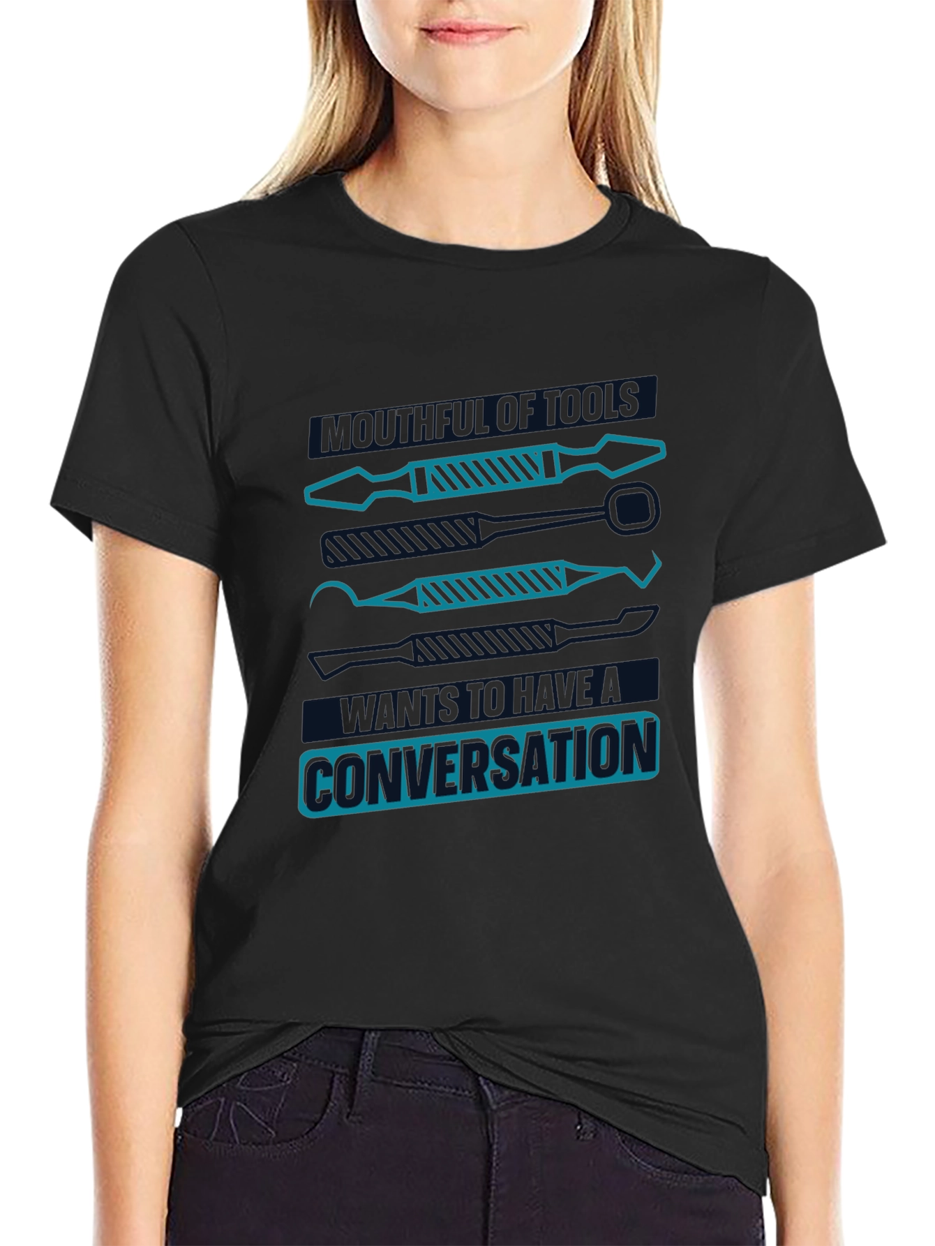 Dentist Tools T-Shirt: Meaningful Conversation Starter